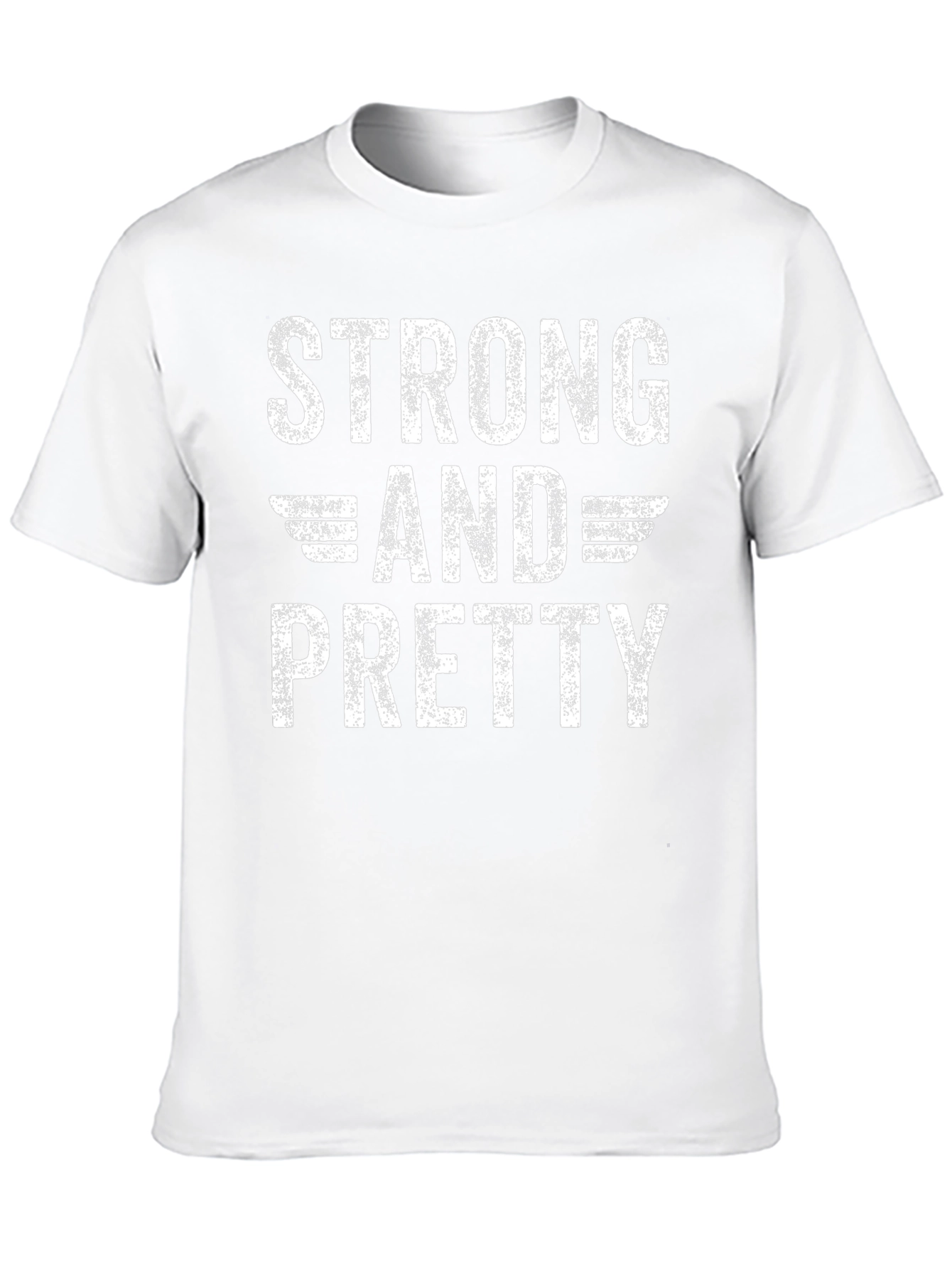 Strong and Pretty Graphic Print Tee