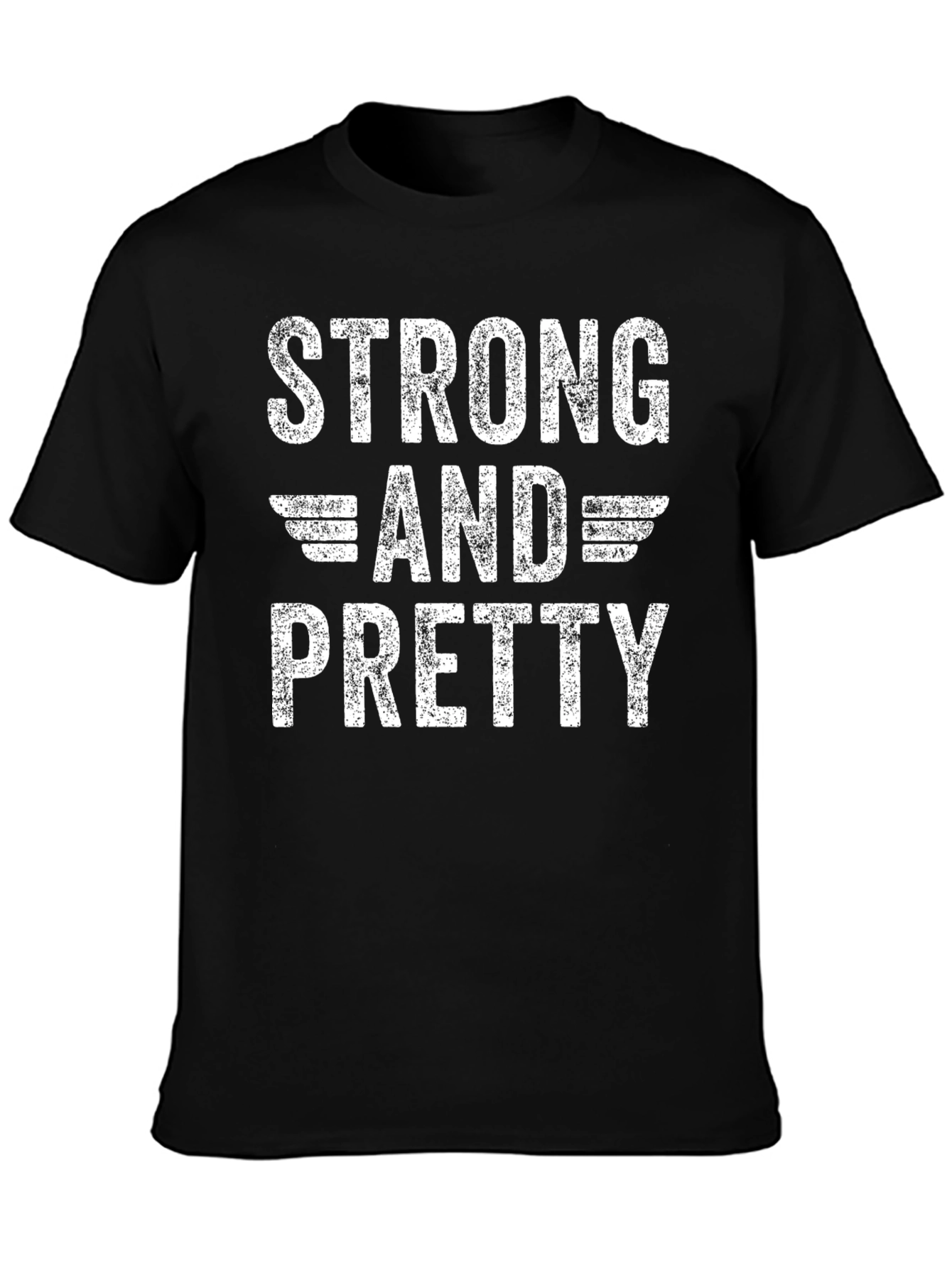 Strong and Pretty Graphic Print Tee