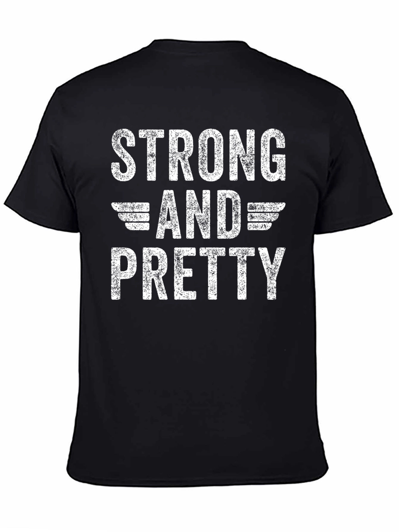 Strong and Pretty Graphic Print Tee