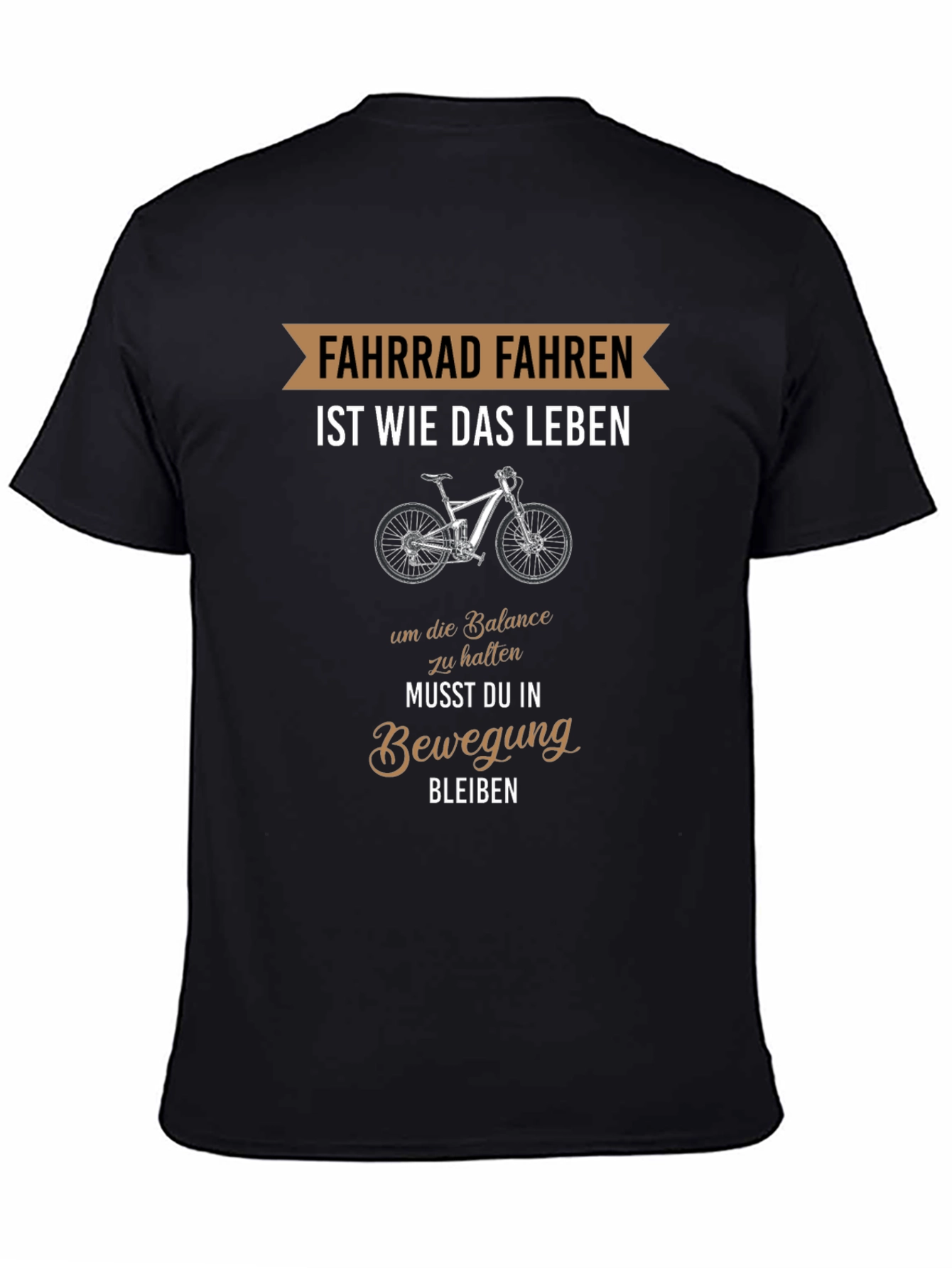 Cycling is Like Life T-Shirt