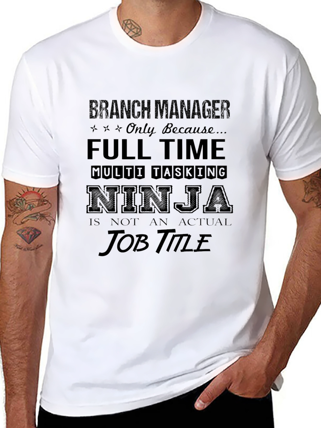 Branch Manager Ninja T-Shirt