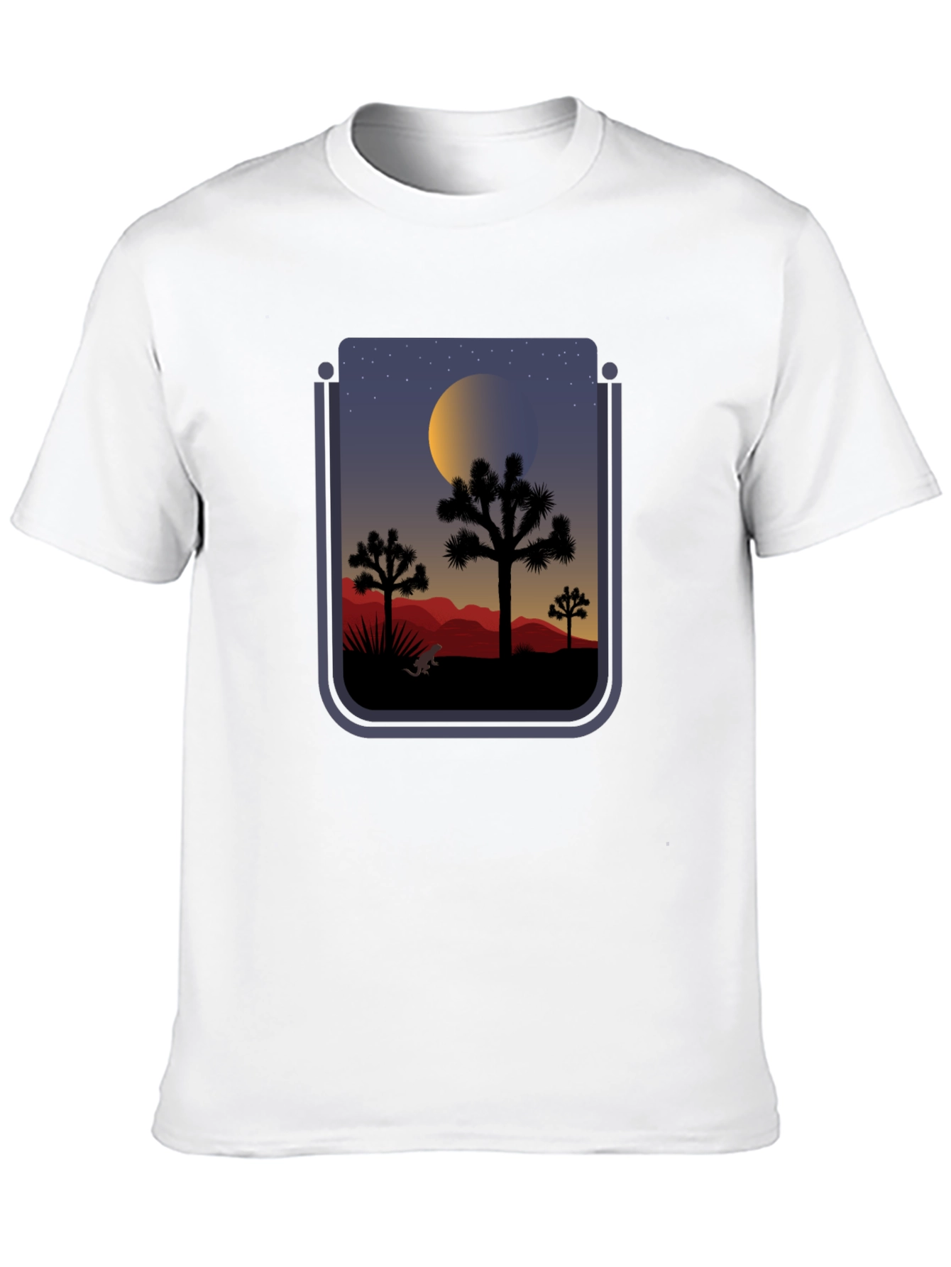 Desert Nightscape Graphic T-Shirt