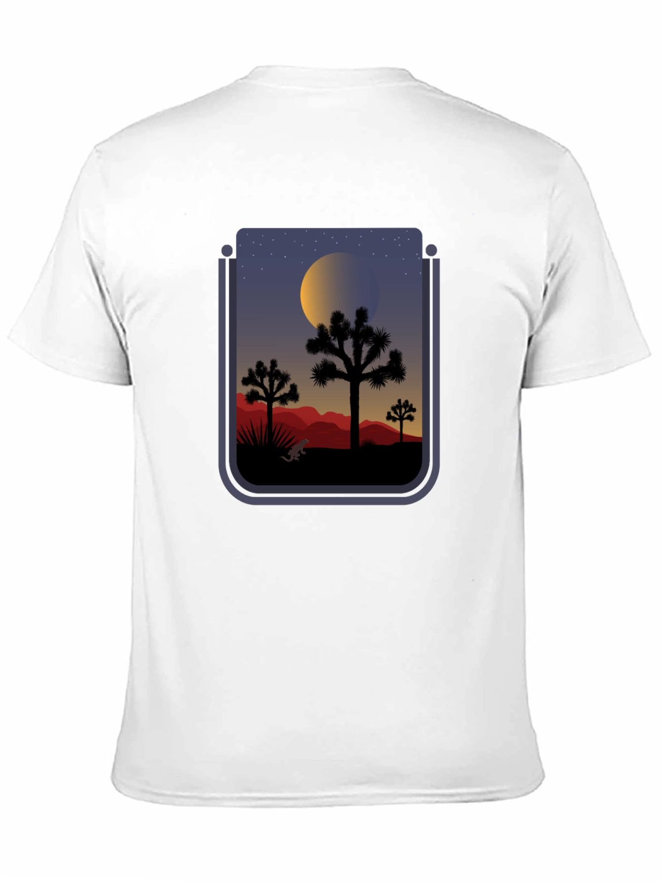 Desert Nightscape Graphic T-Shirt
