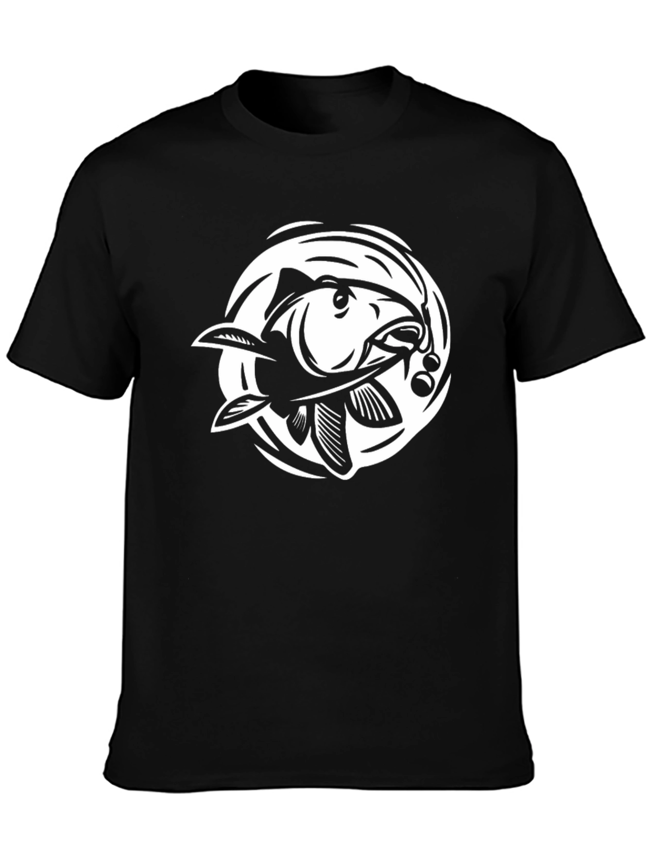 Carp Fishing T-Shirt - Graphic Print