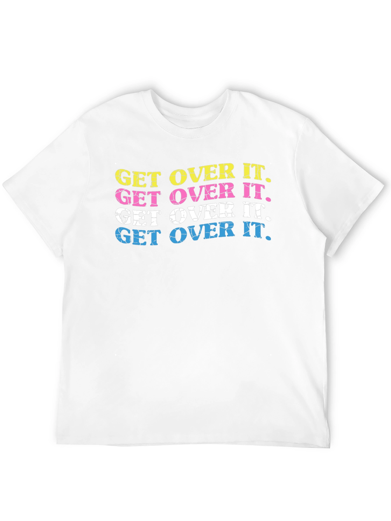 Get Over It T-Shirt Trendy Graphic Tee