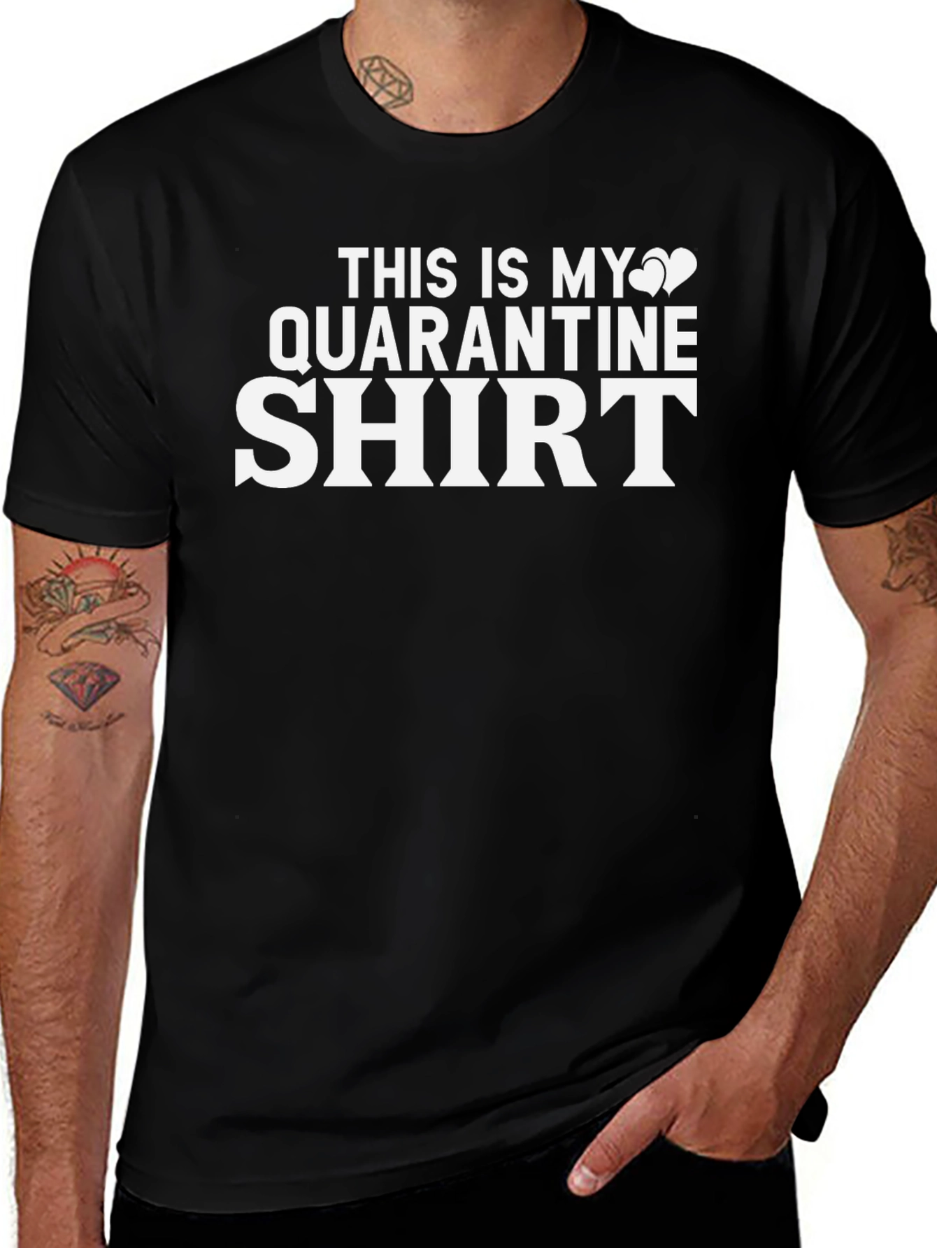Quarantine T-Shirt - Funny Novelty Tee