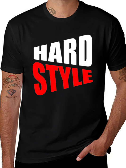 Hard Style Graphic Tee - Mens Black T-Shirt