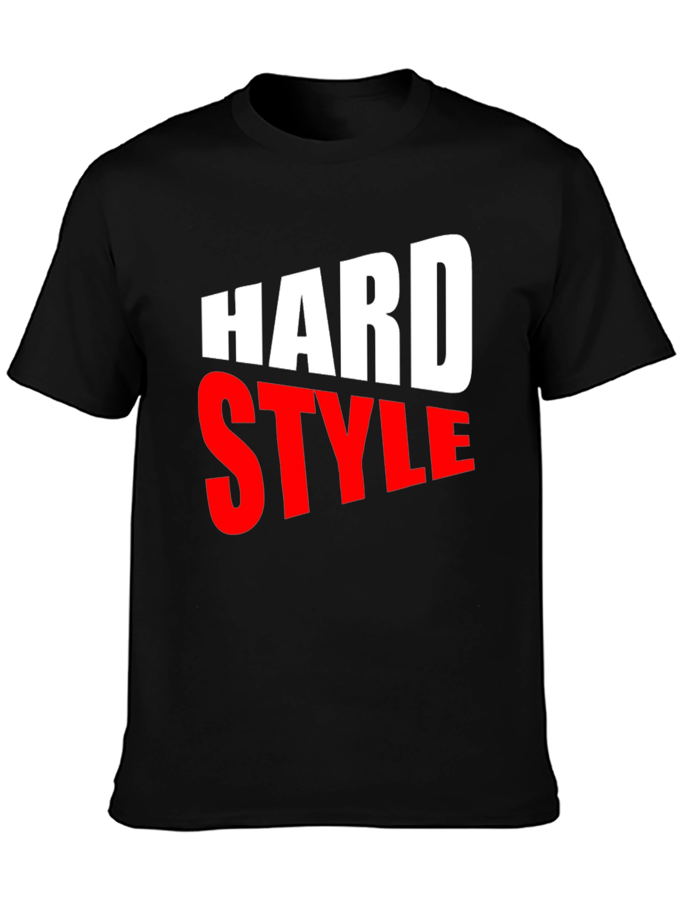 Hard Style Graphic Tee - Mens Black T-Shirt