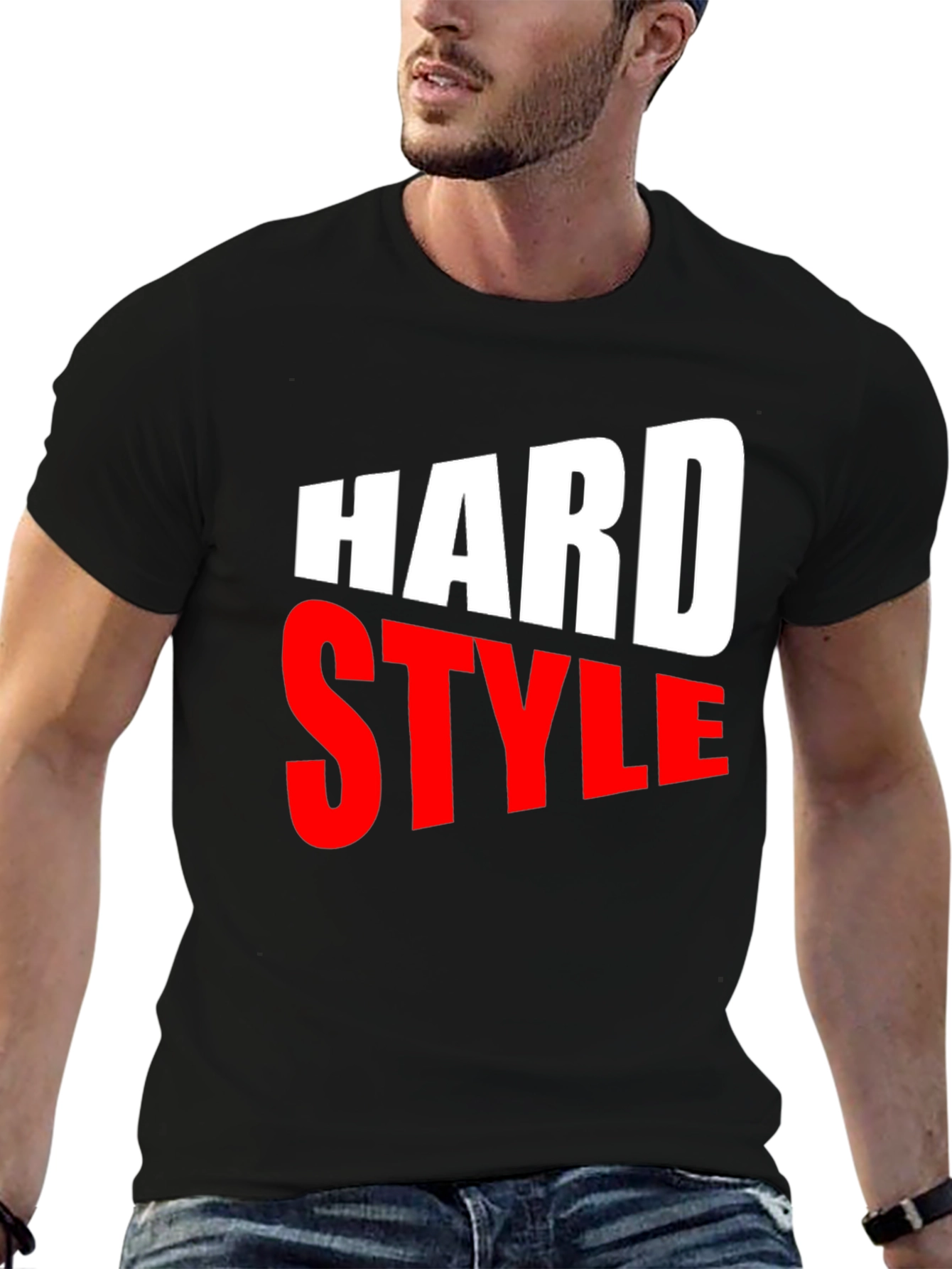 Hard Style Graphic Tee - Mens Black T-Shirt