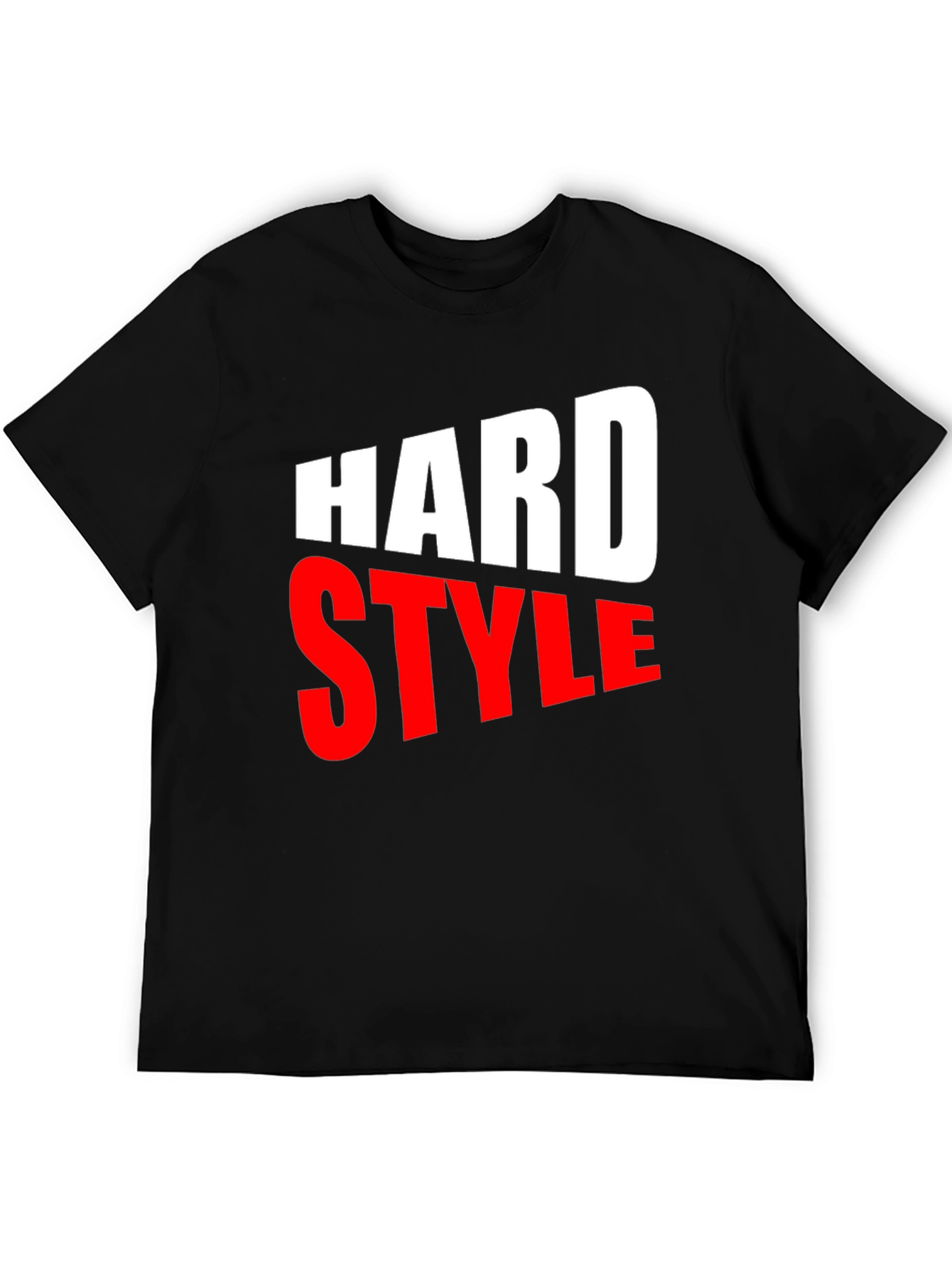 Hard Style Graphic Tee - Mens Black T-Shirt