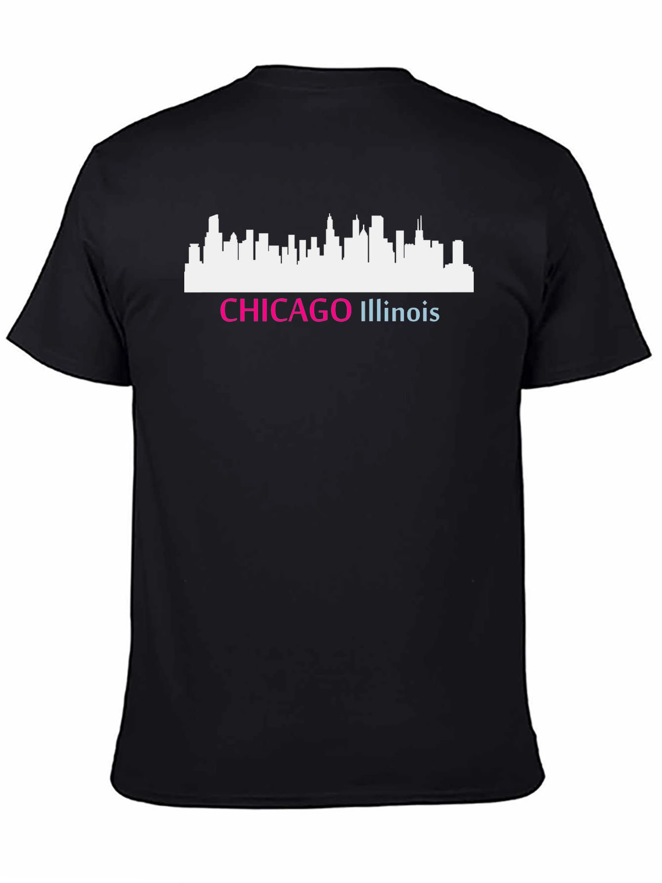Chicago Skyline T-Shirt - Illinois Pride