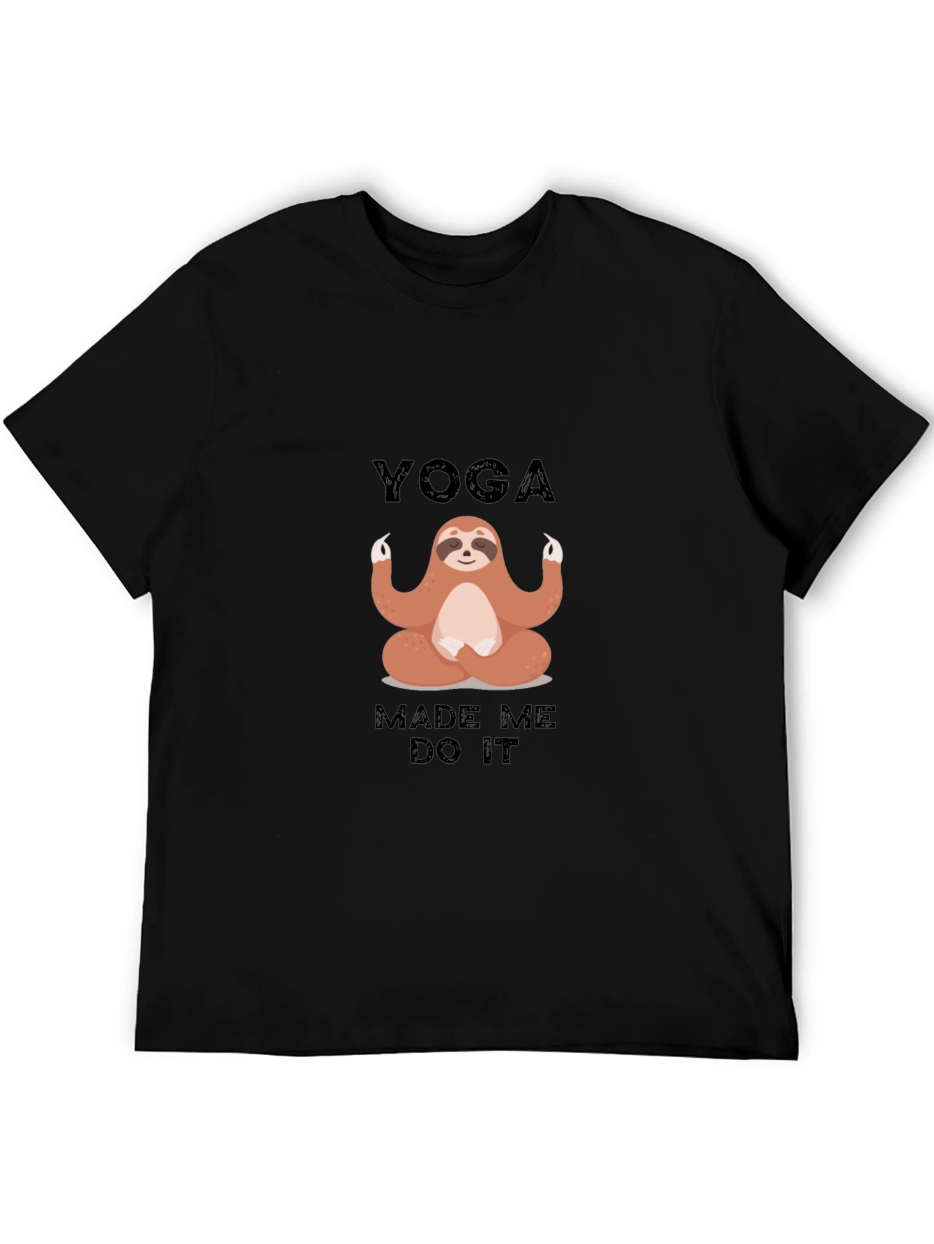 Yoga Sloth T-Shirt - Funny Meditation Tee