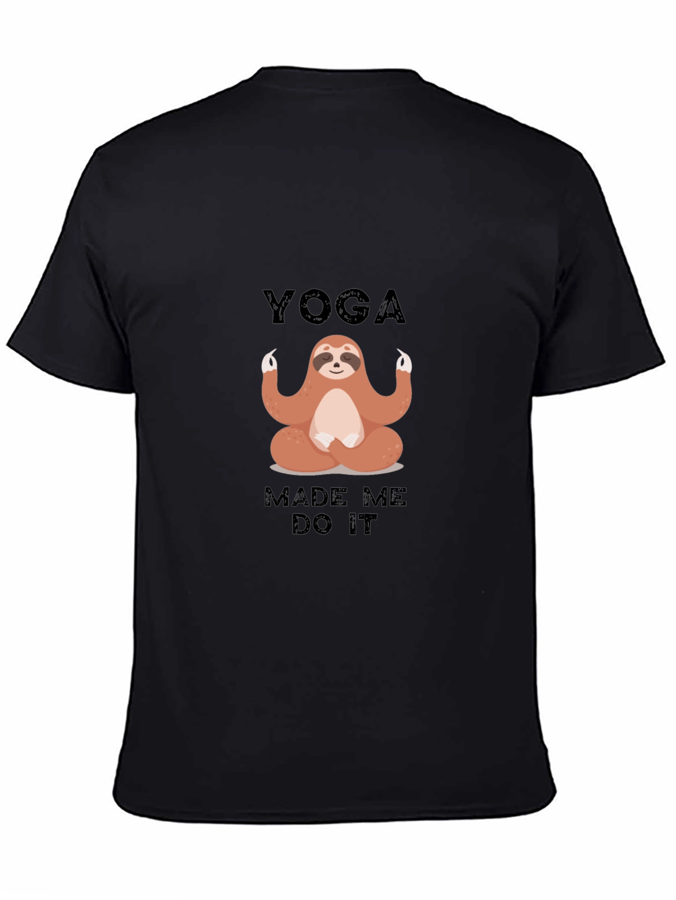 Yoga Sloth T-Shirt - Funny Meditation Tee