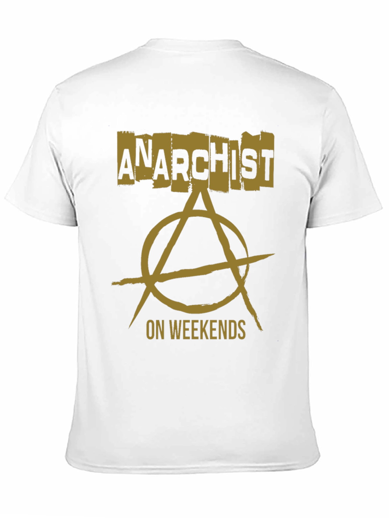 Anarchist On Weekends Graphic T-Shirt