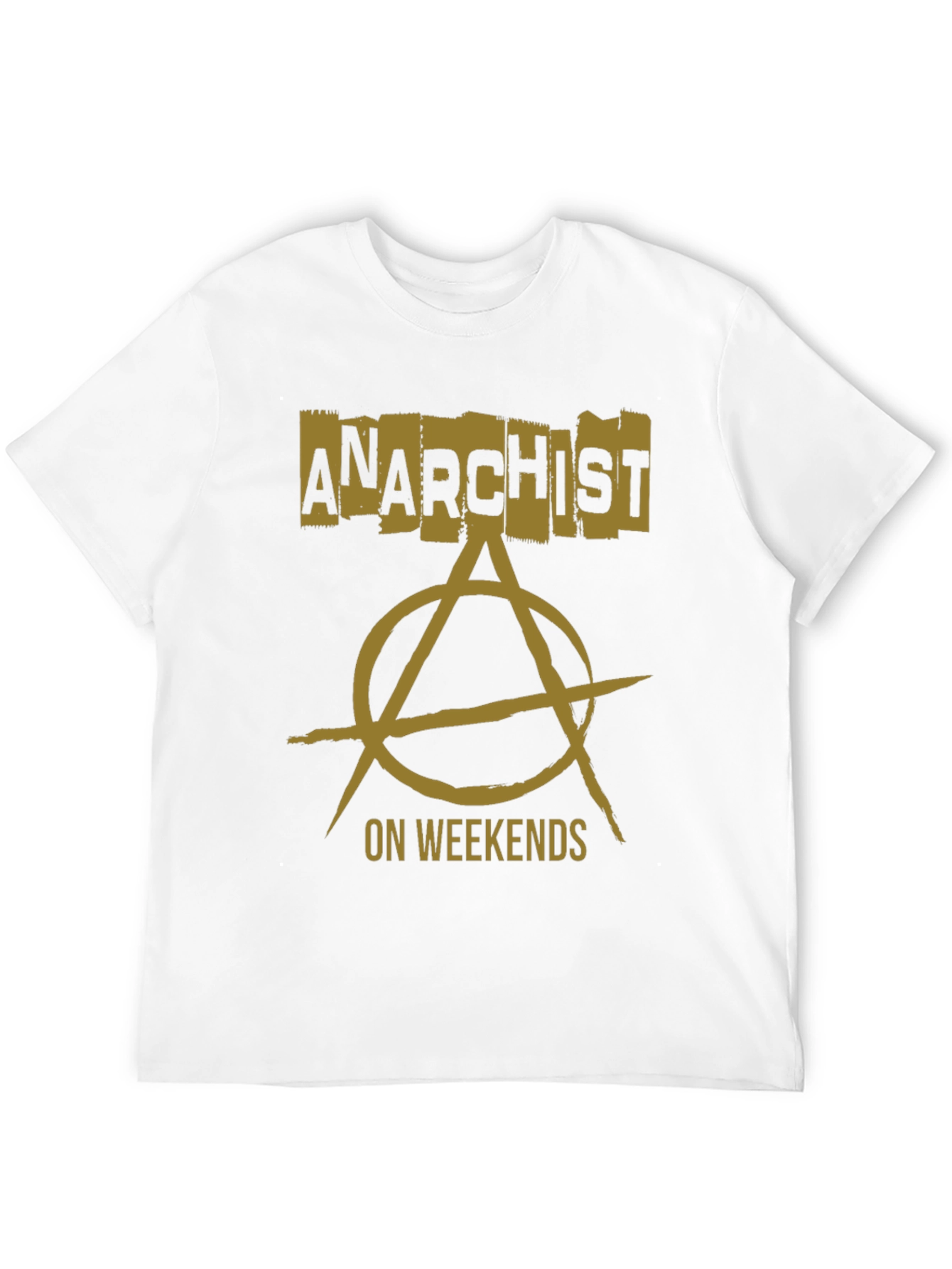 Anarchist On Weekends Graphic T-Shirt