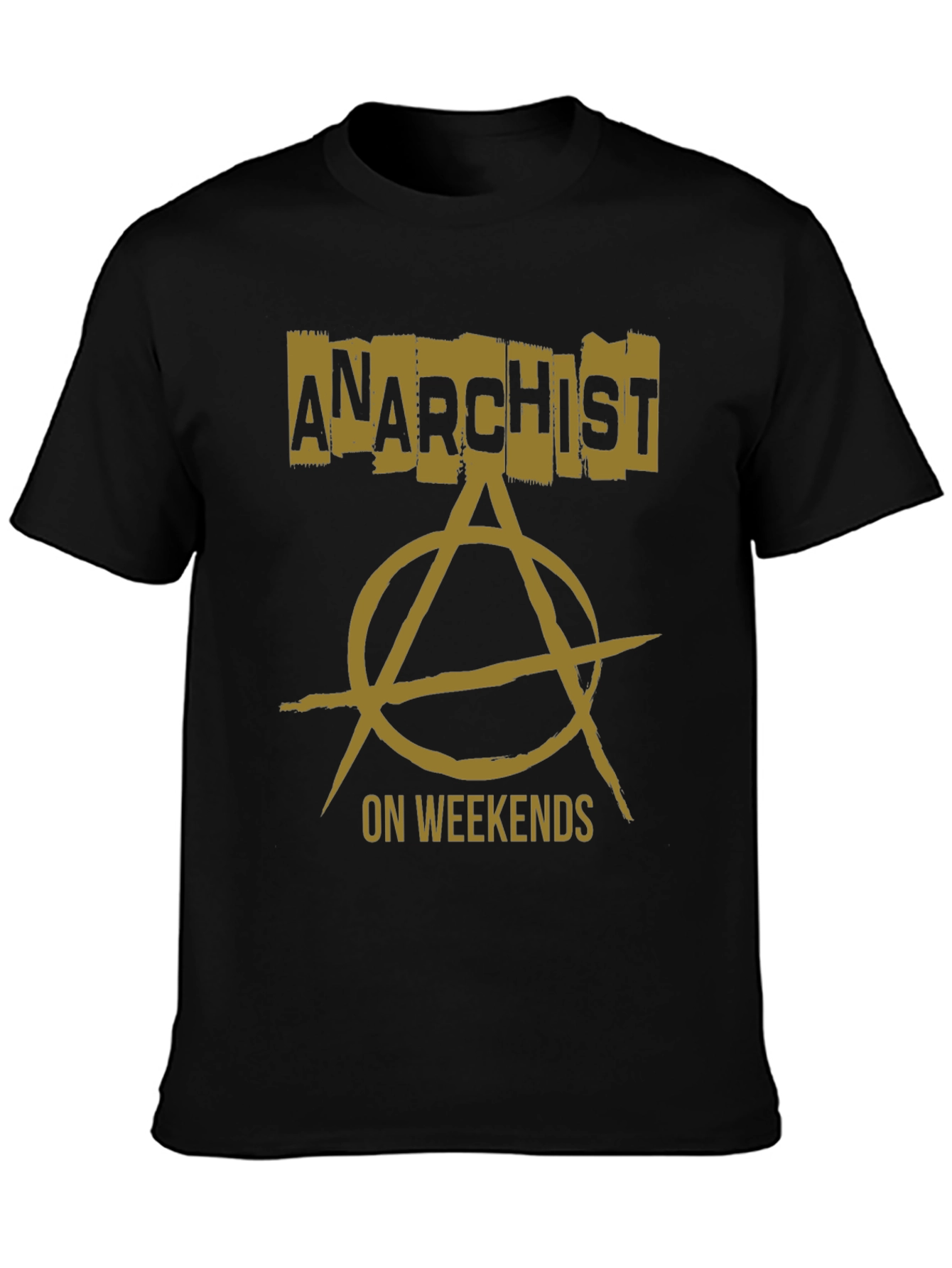 Anarchist On Weekends Graphic T-Shirt