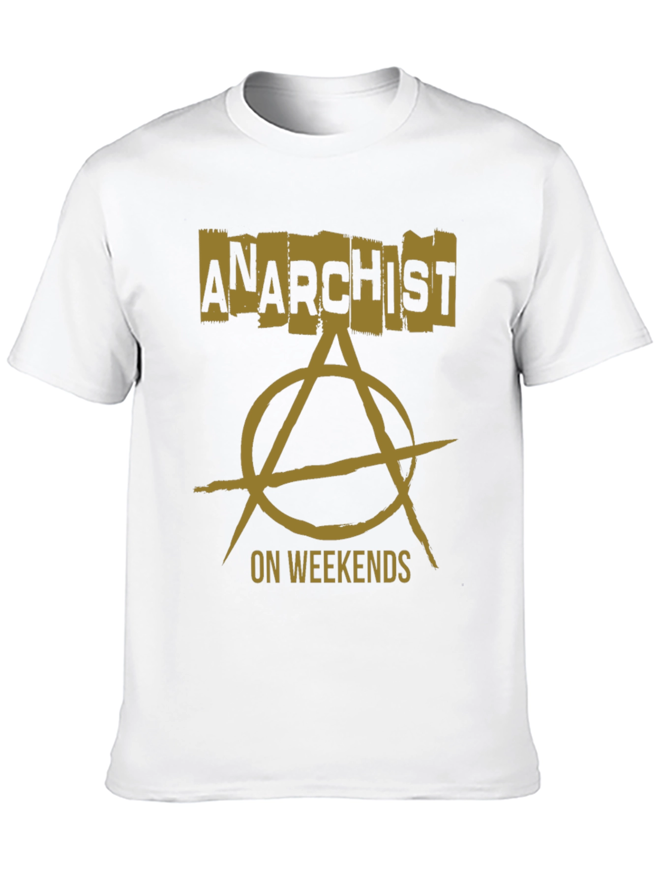 Anarchist On Weekends Graphic T-Shirt