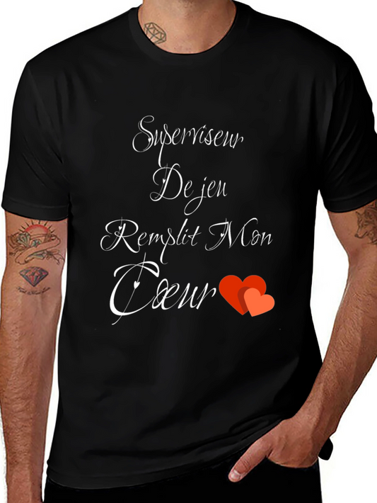 Supervisor Fills My Heart T-Shirt - Love My Job