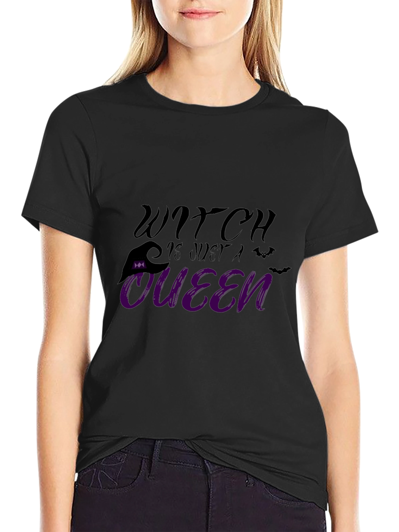 Witch Queen Black T-Shirt - Halloween Apparel