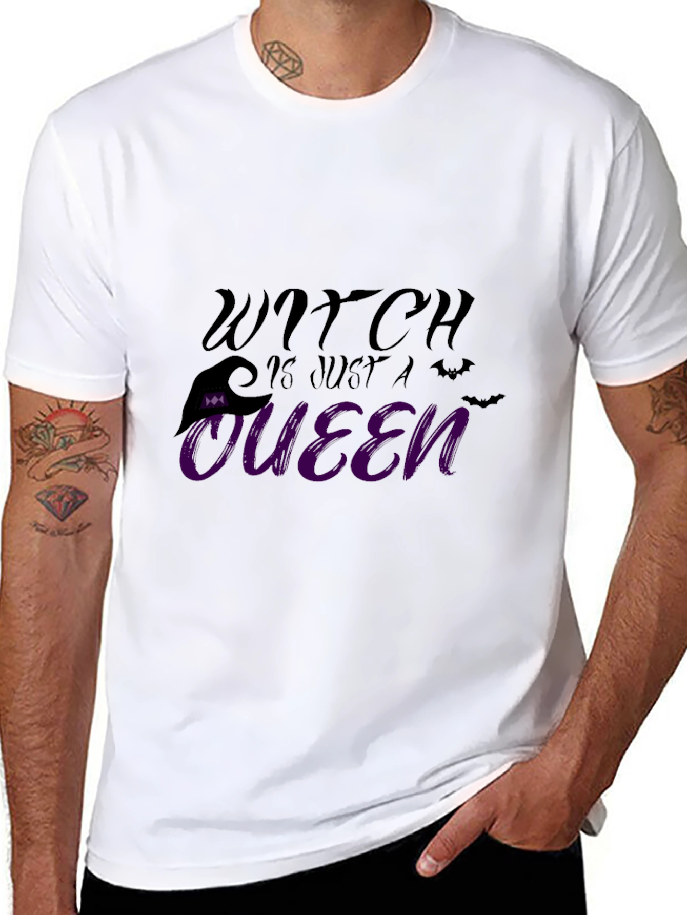 Witch Queen Black T-Shirt - Halloween Apparel