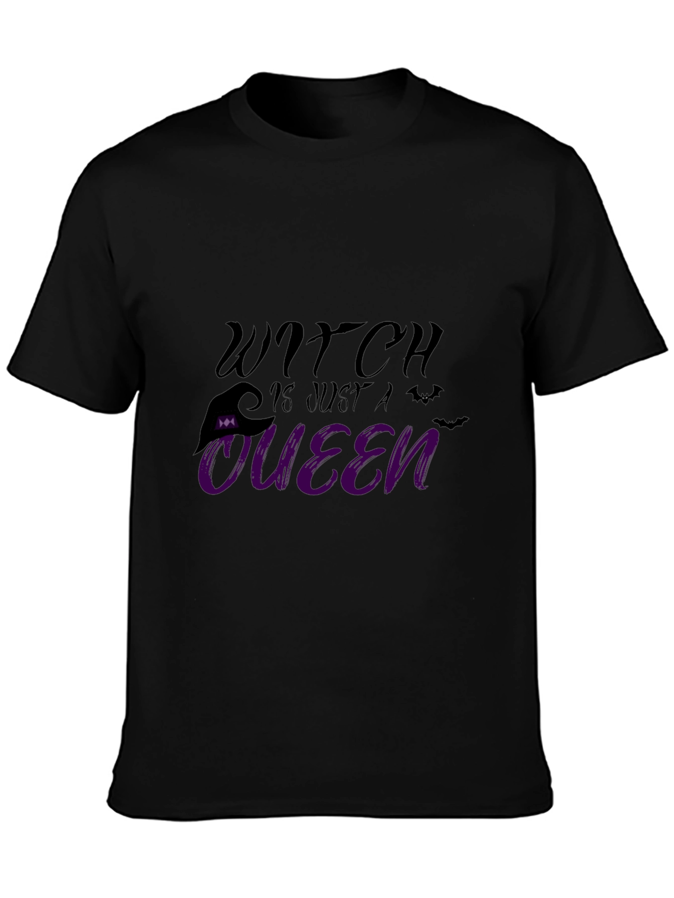 Witch Queen Black T-Shirt - Halloween Apparel