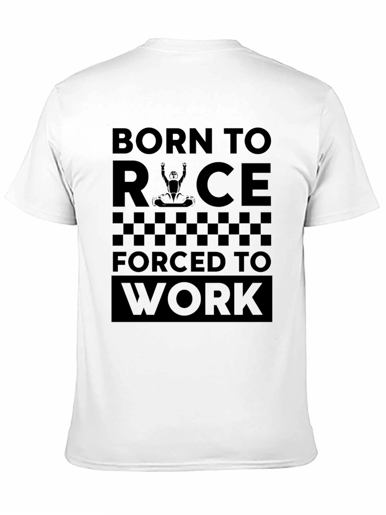 Born to Race T-Shirt - Black Graphic Tee