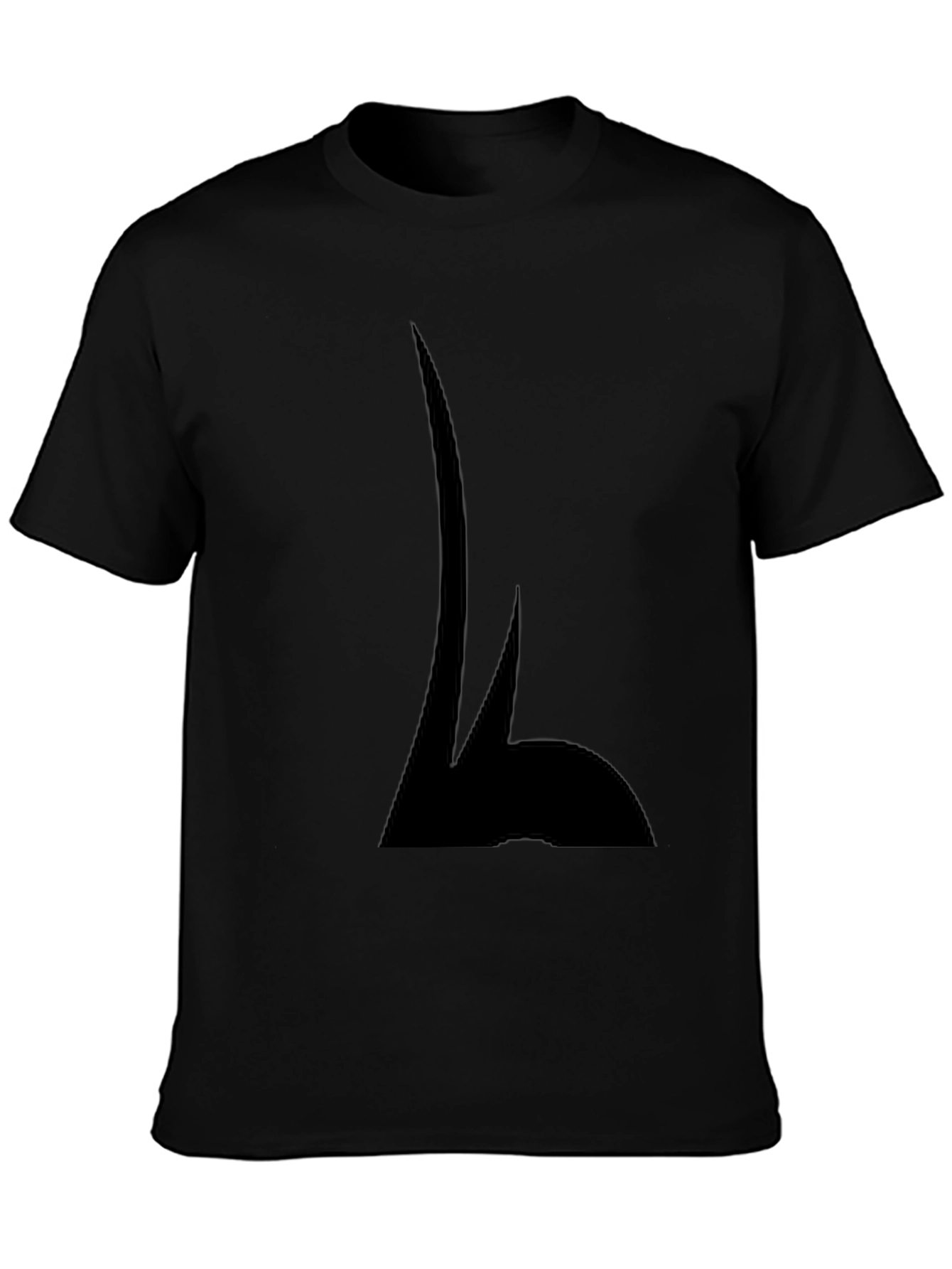 Shadowy Silhouette Graphic Tee - Modern Casual Wear