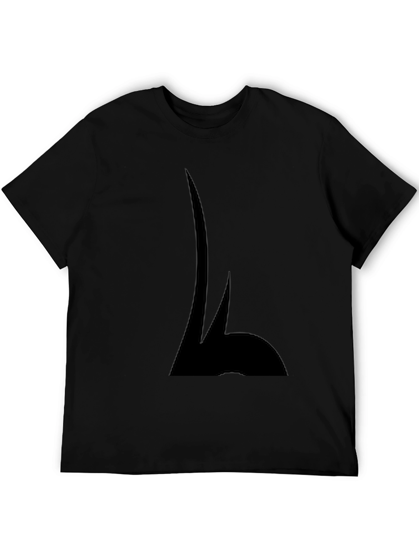 Shadowy Silhouette Graphic Tee - Modern Casual Wear