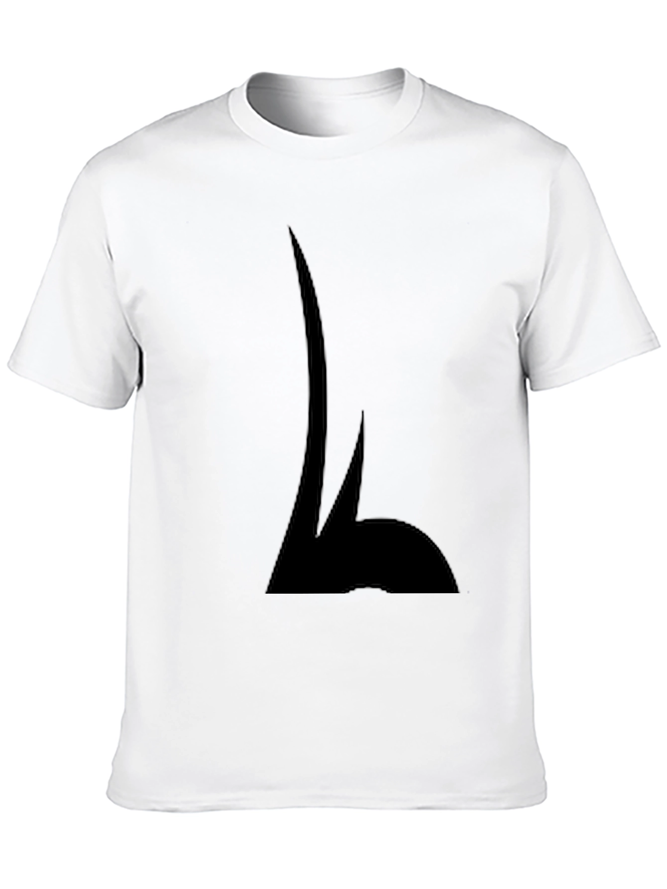 Shadowy Silhouette Graphic Tee - Modern Casual Wear