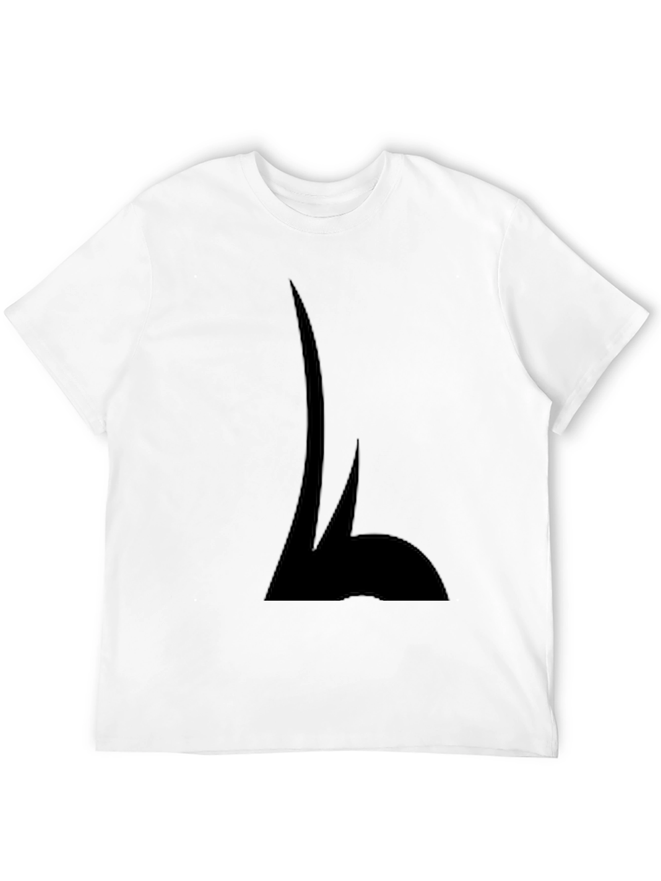 Shadowy Silhouette Graphic Tee - Modern Casual Wear