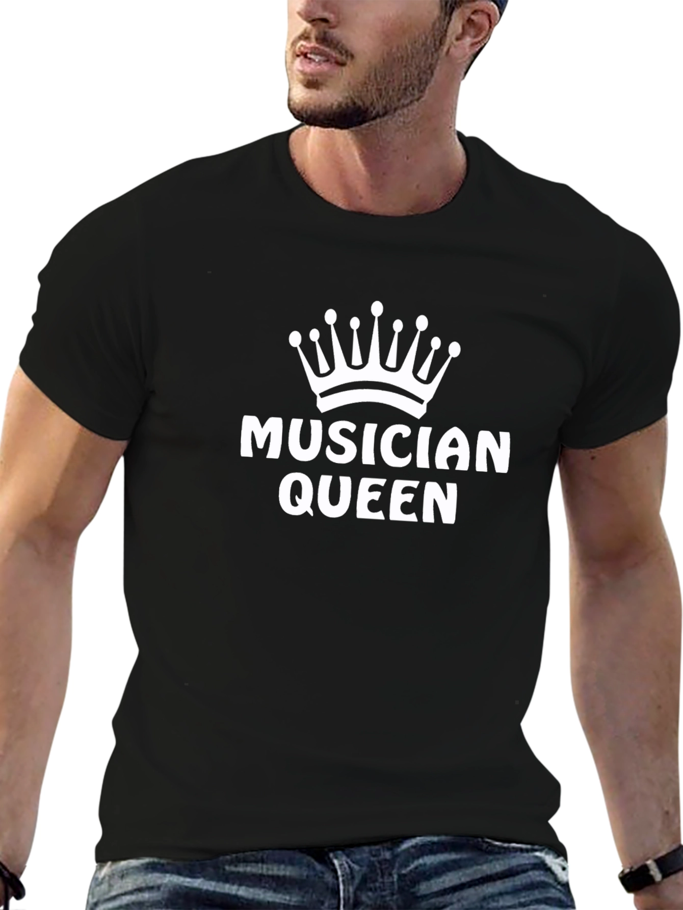 Musician Queen Graphic T-Shirt - Stylish Music Lover Tee