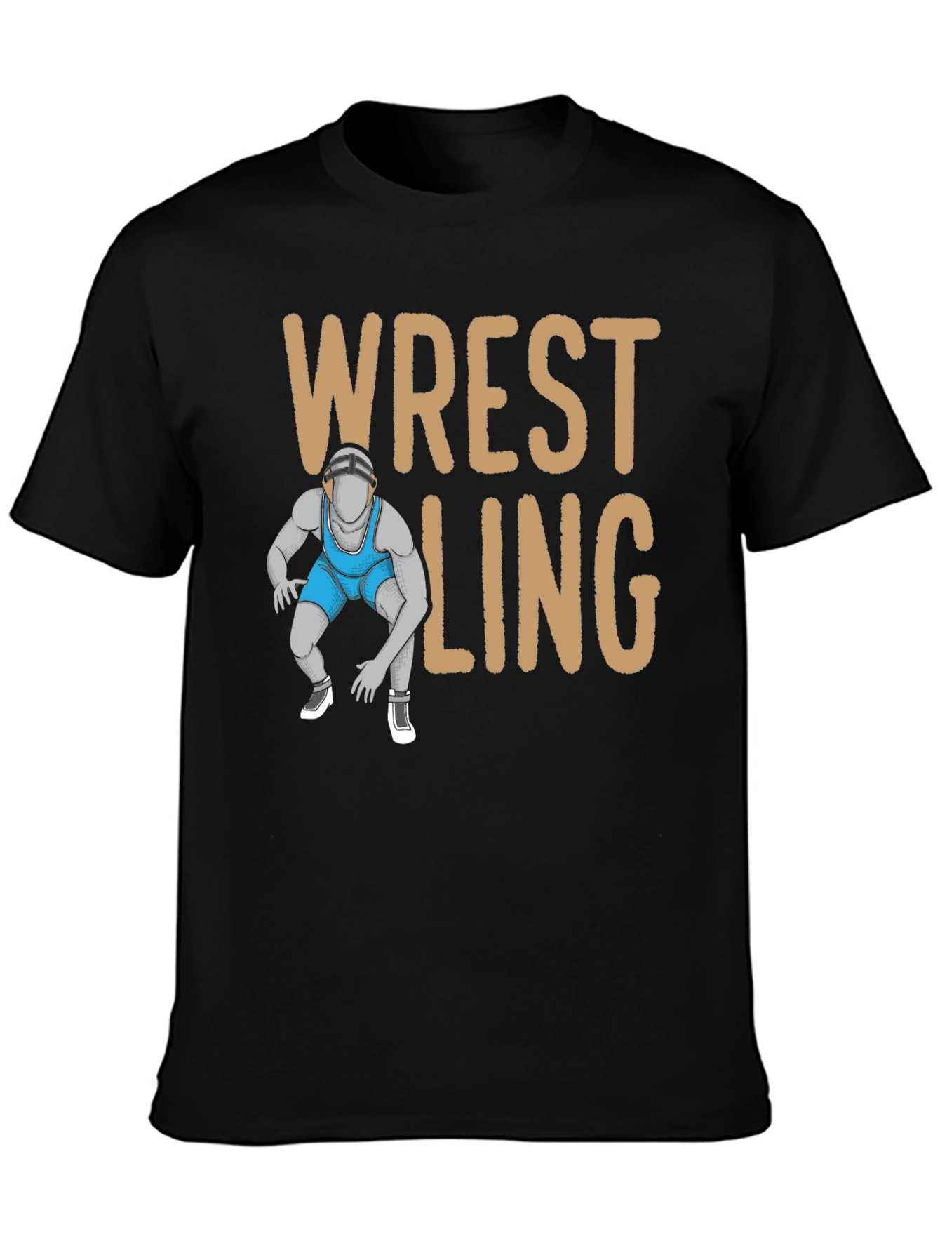 Wrestling Graphic T-Shirt
