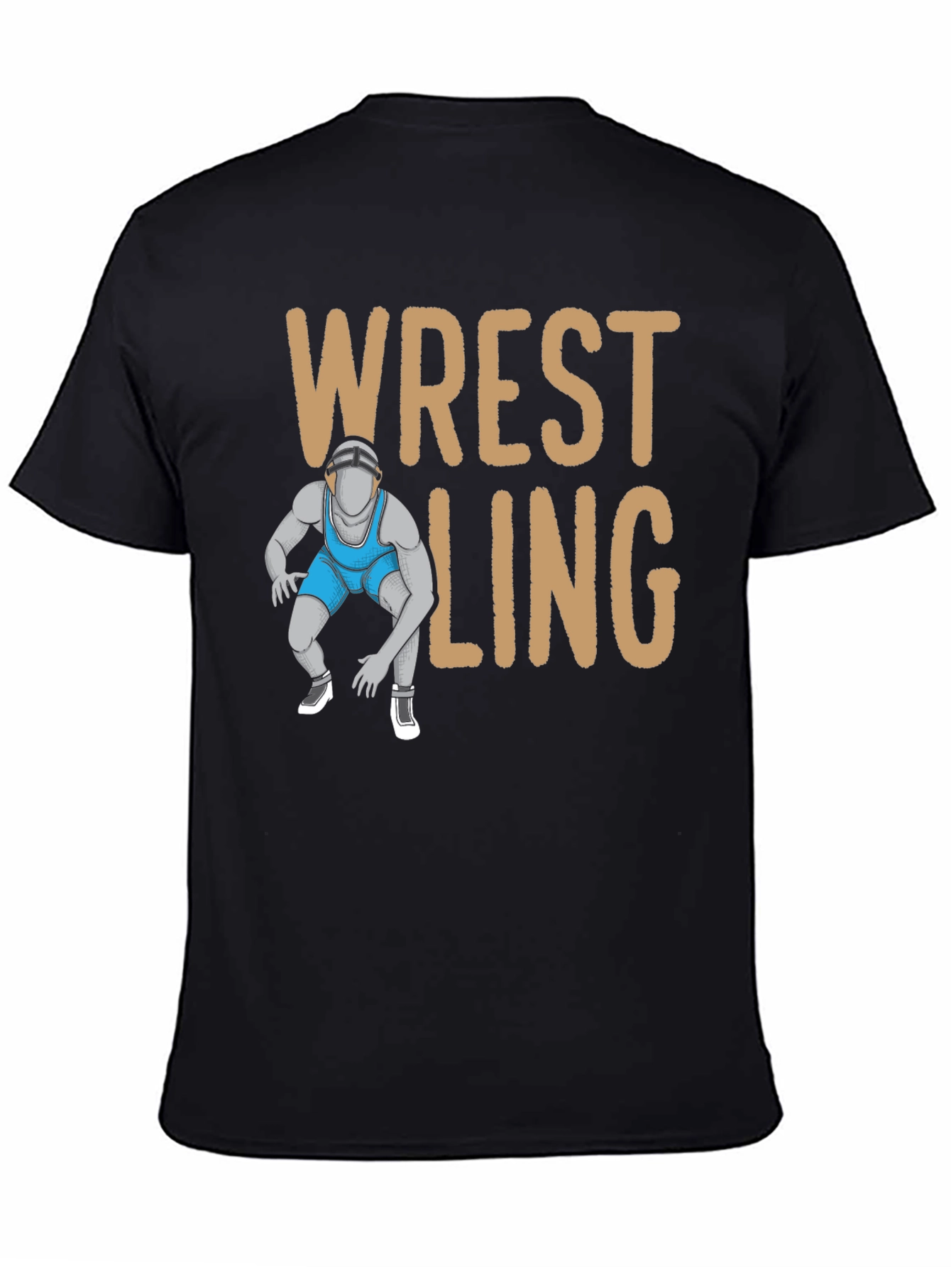 Wrestling Graphic T-Shirt