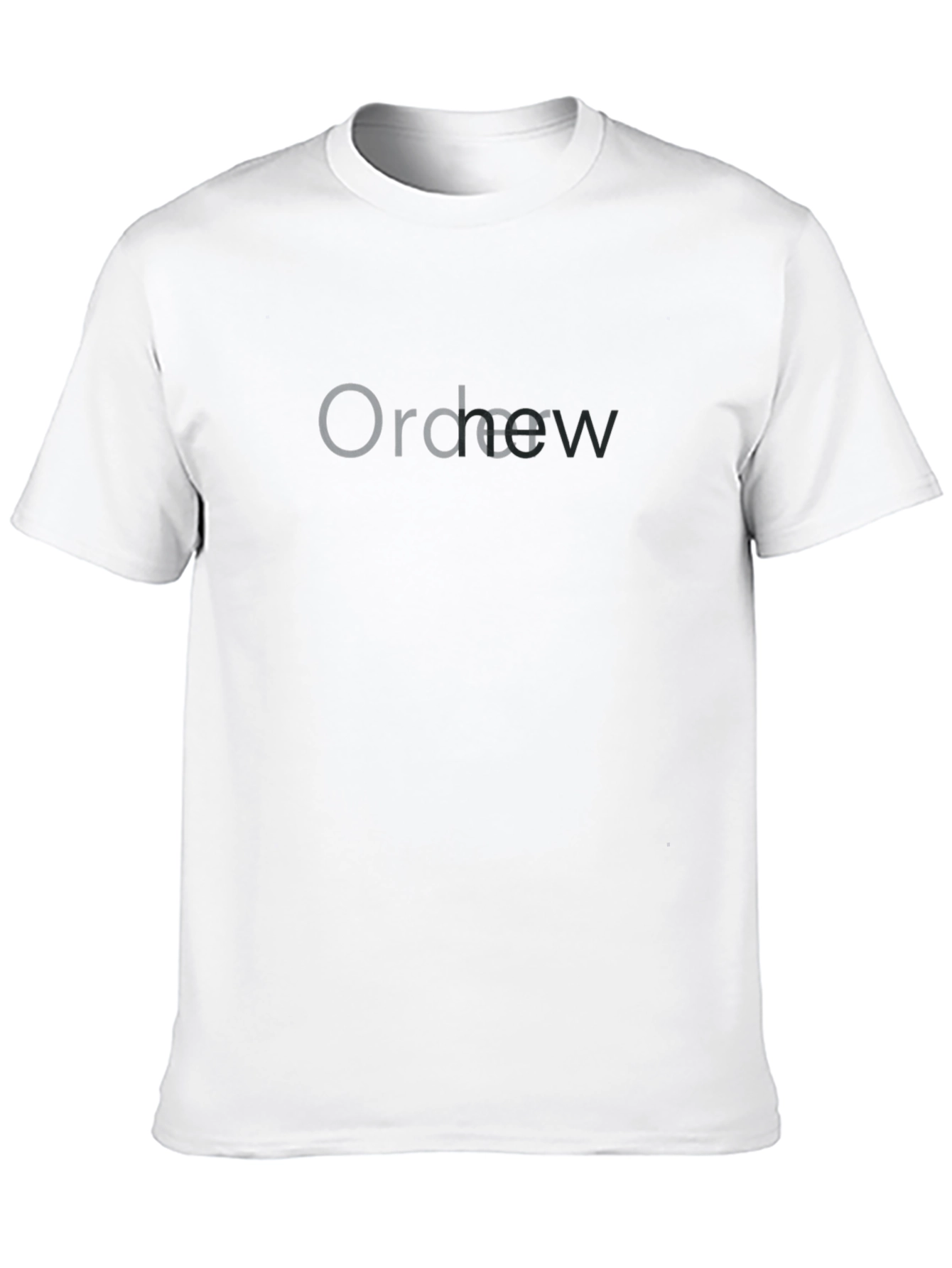 Order New Black Graphic T-Shirt