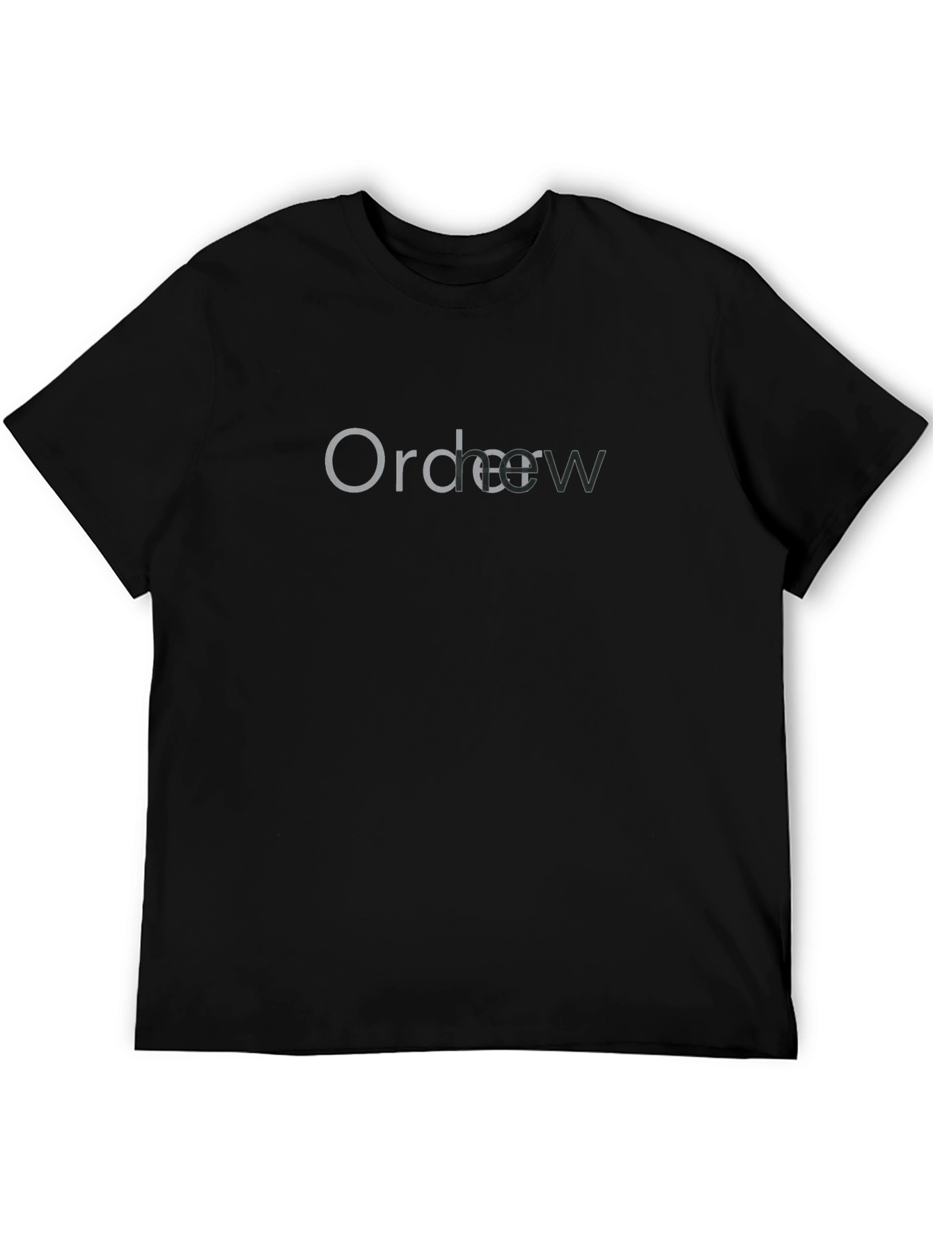 Order New Black Graphic T-Shirt
