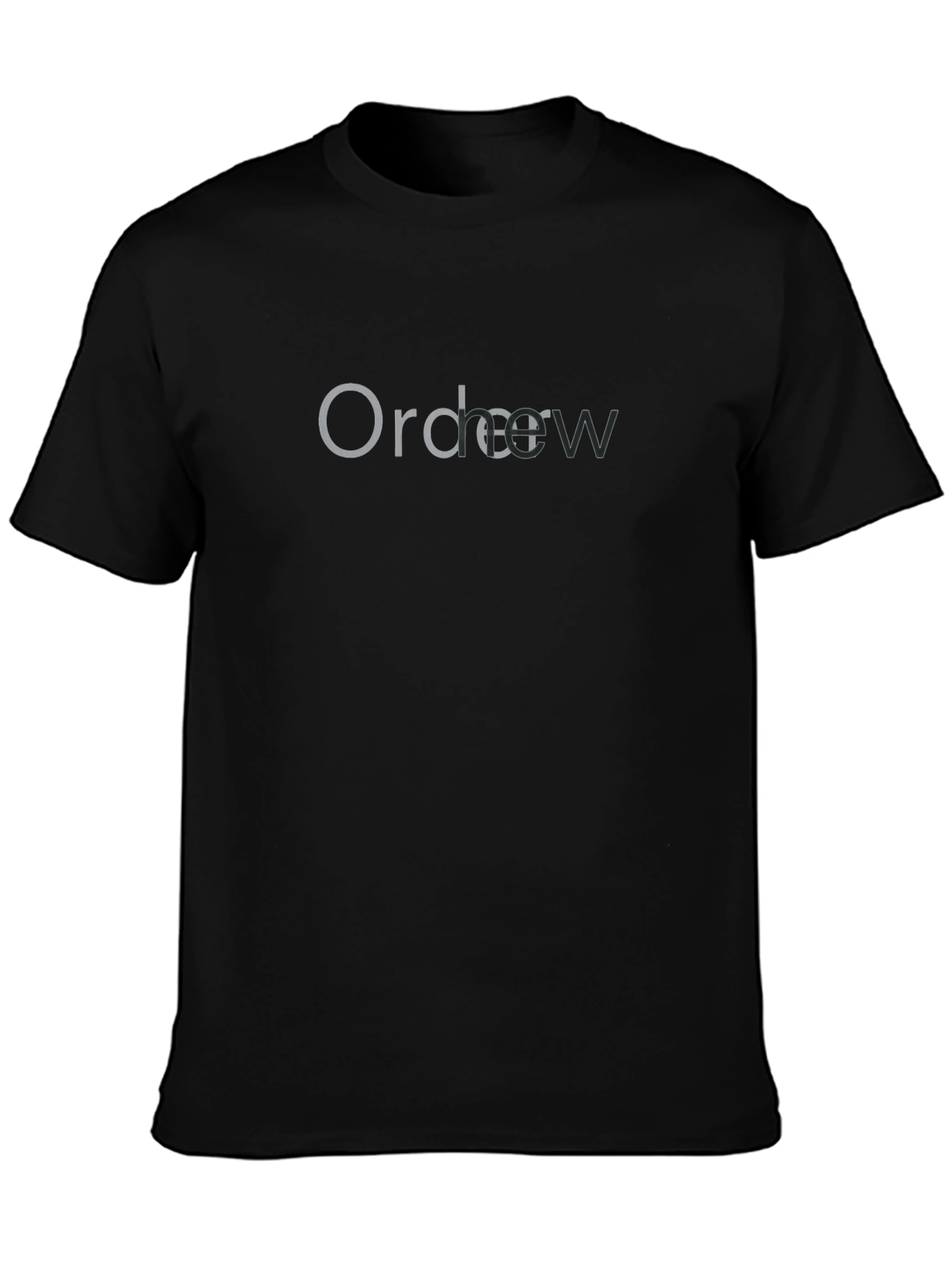 Order New Black Graphic T-Shirt
