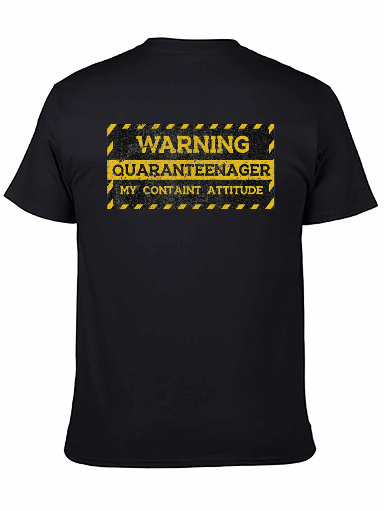 Warning Quaranteenager T-Shirt - Funny Teen Attitude Tee