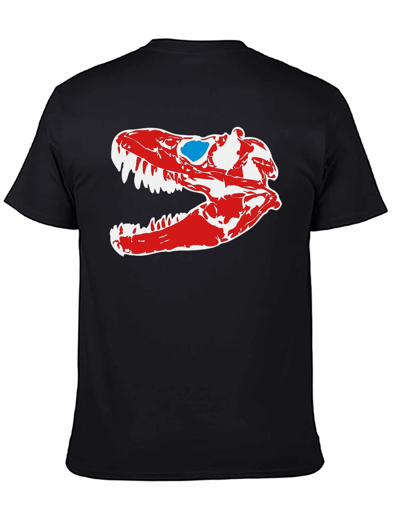 Dinosaur Skull Graphic Tee - Bold & Unique!