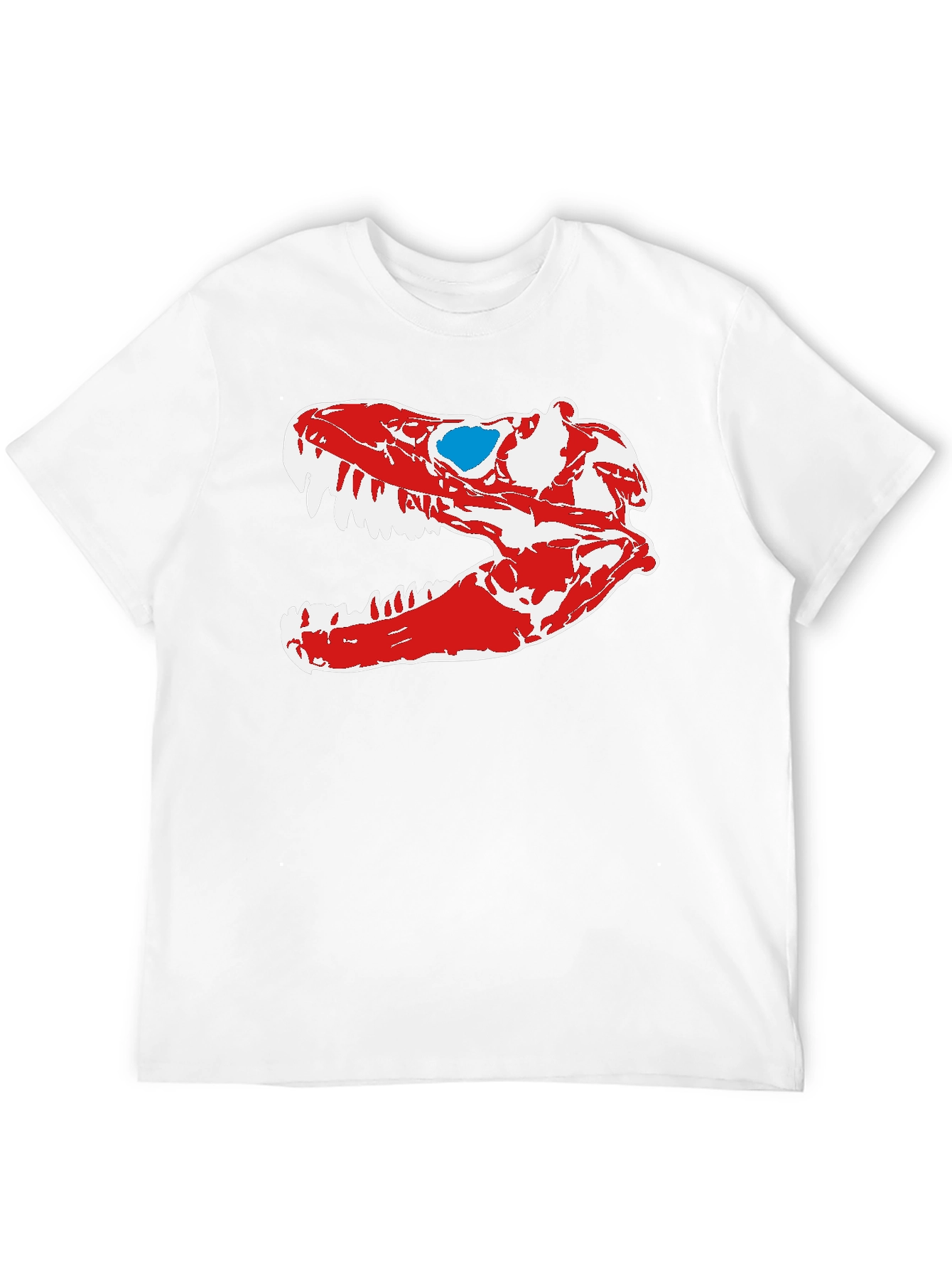 Dinosaur Skull Graphic Tee - Bold & Unique!