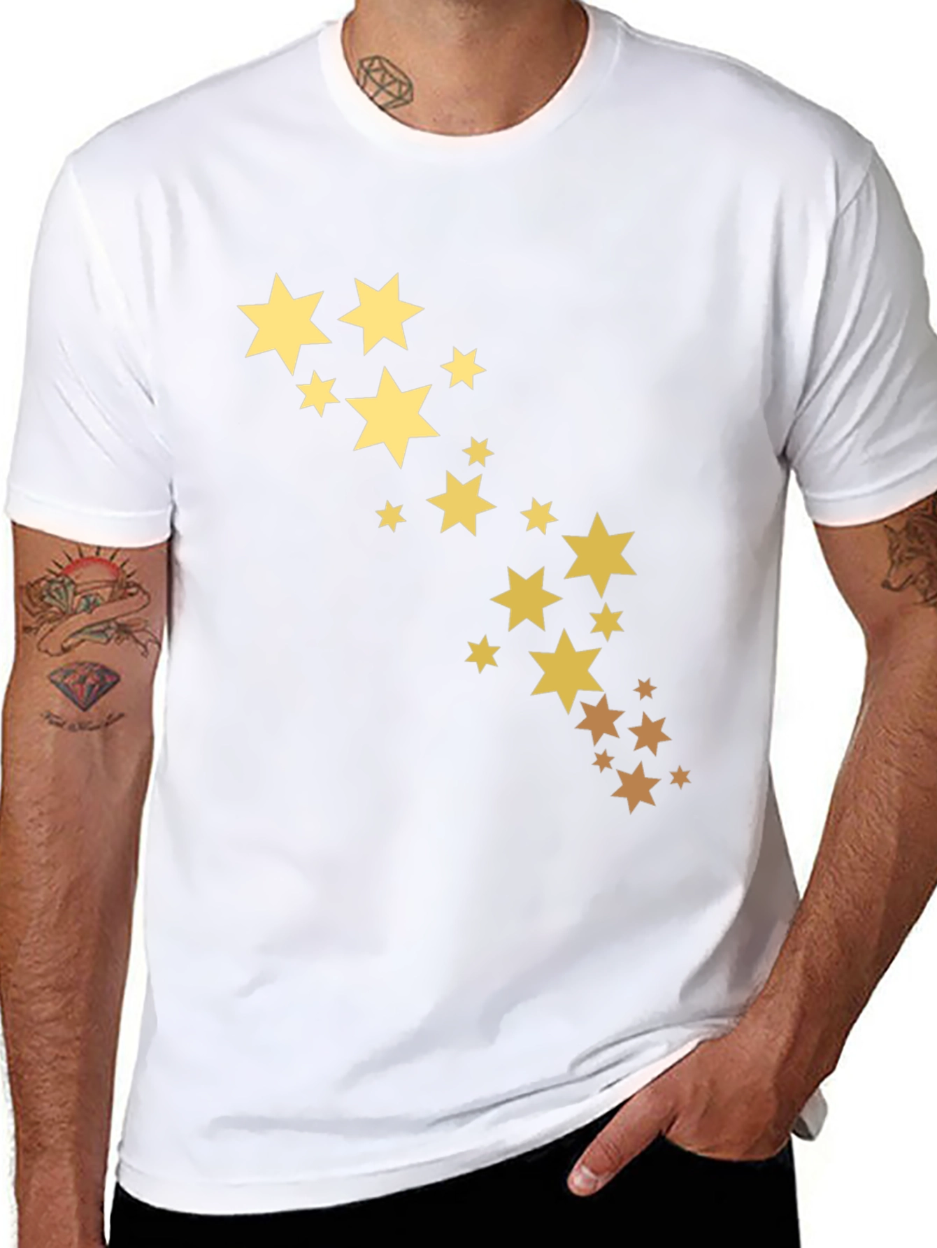 Starry Night Black Tee