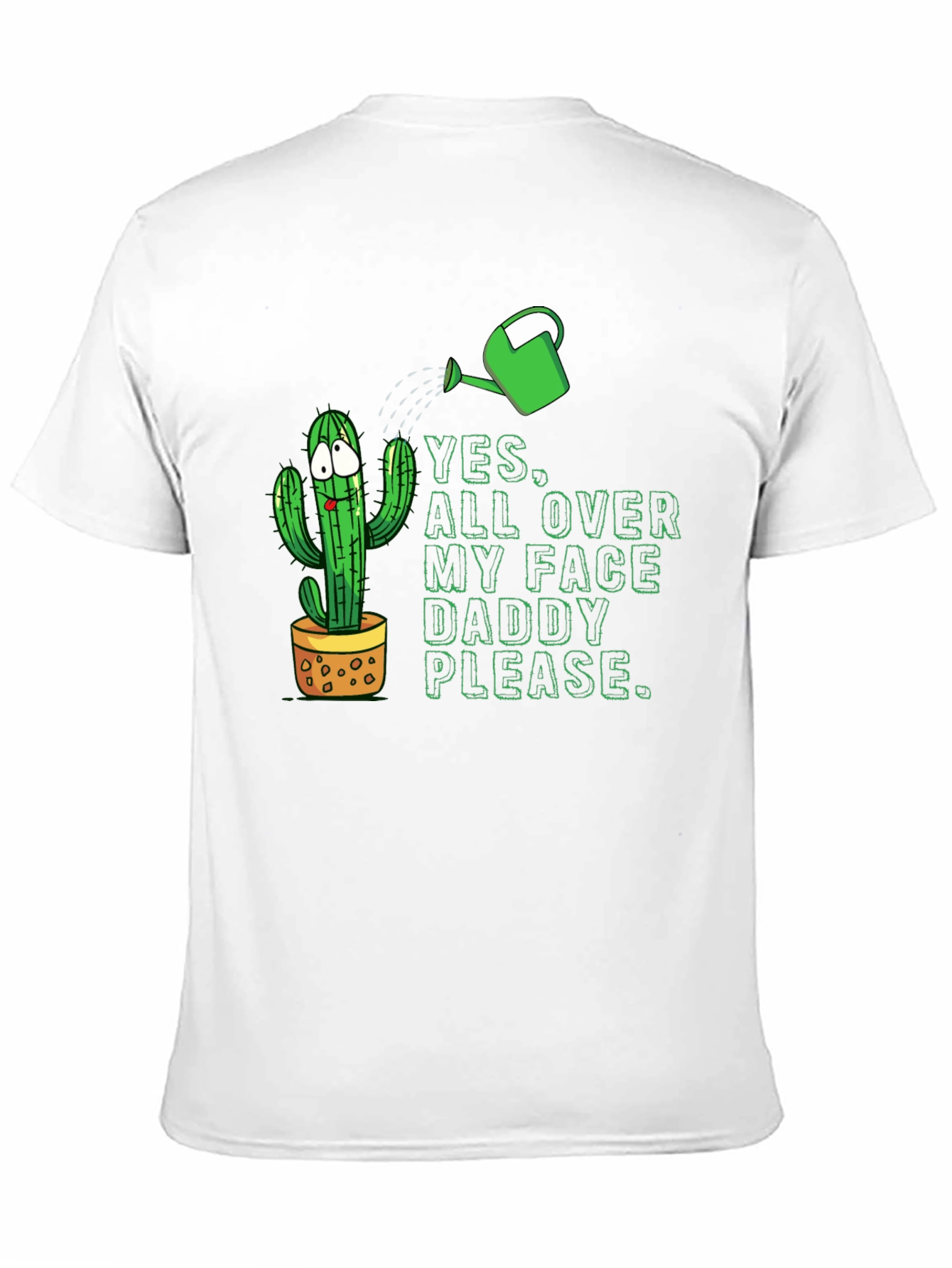 Cactus Humor Graphic T-Shirt