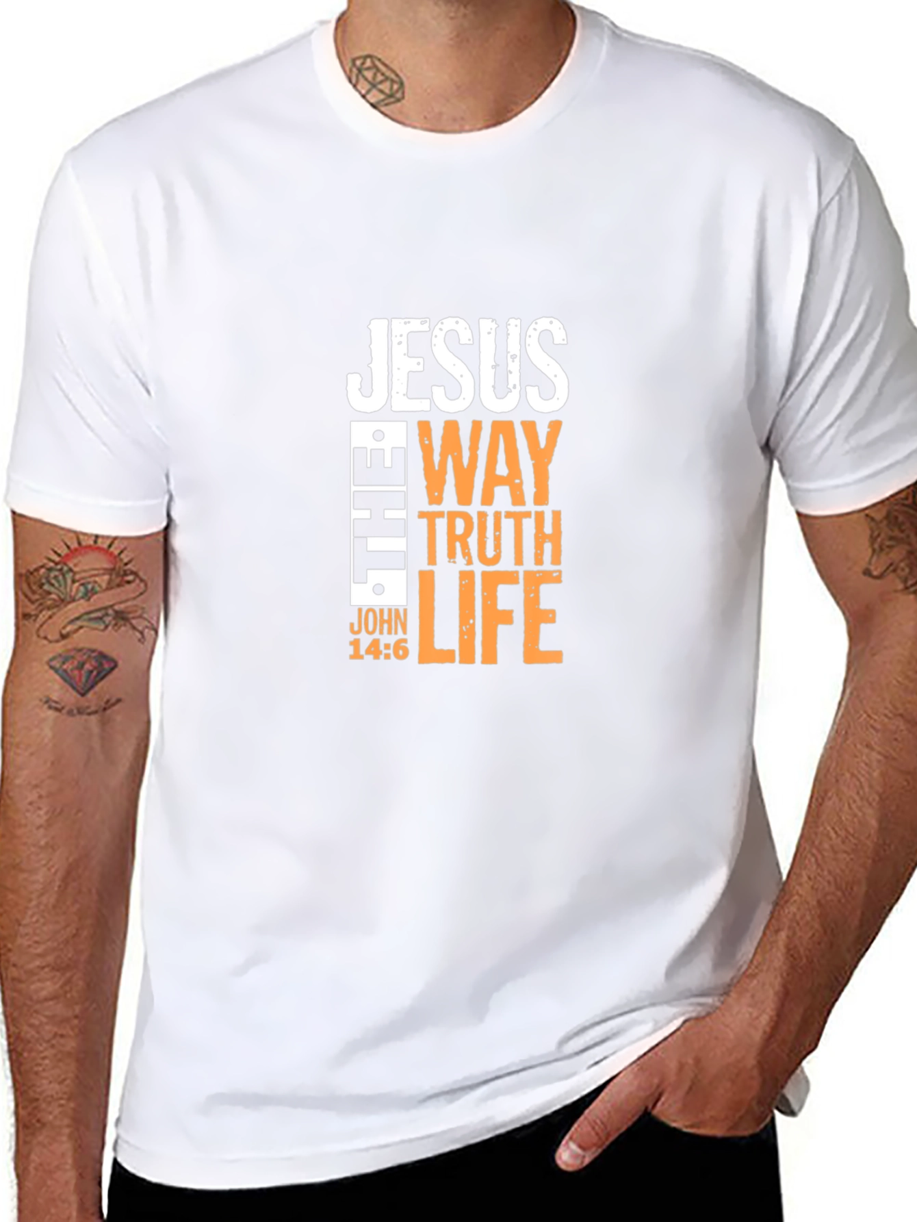 Jesus Way Truth Life Graphic Tee