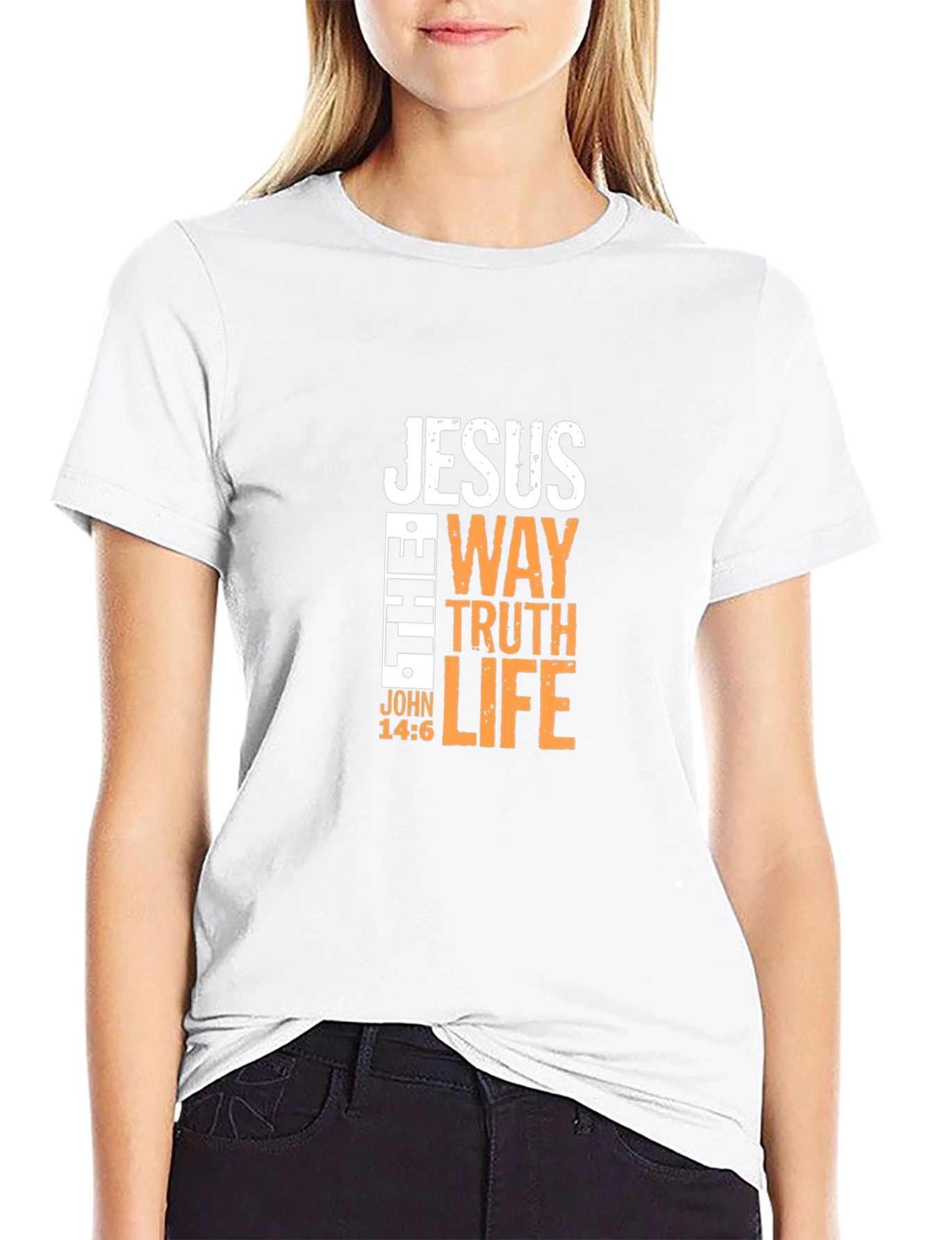 Jesus Way Truth Life Graphic Tee