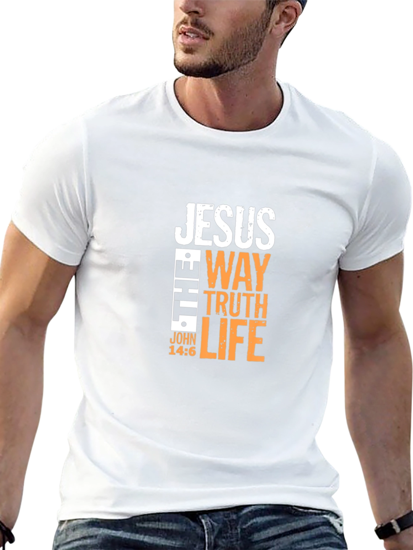 Jesus Way Truth Life Graphic Tee
