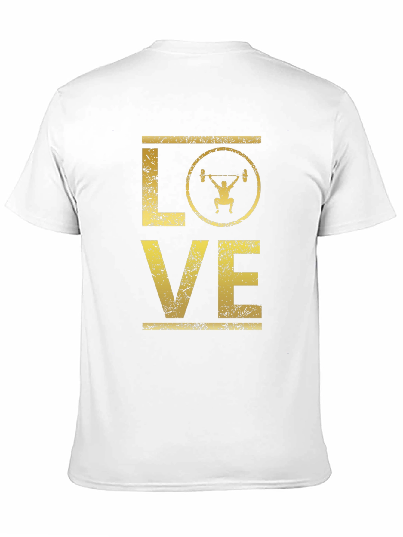 Love Weightlifting Graphic Tee - Black