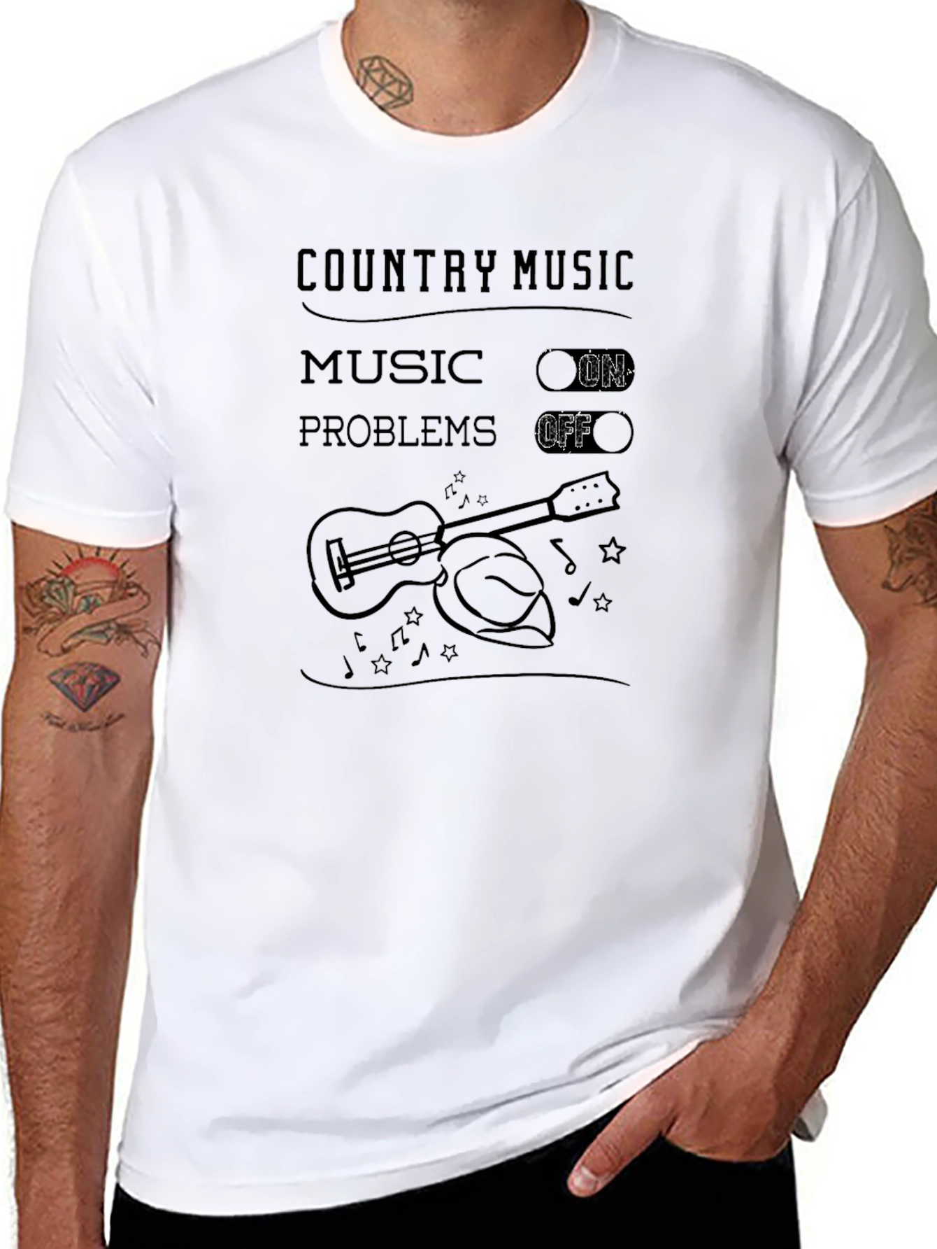 Country Music Problems Off T-Shirt