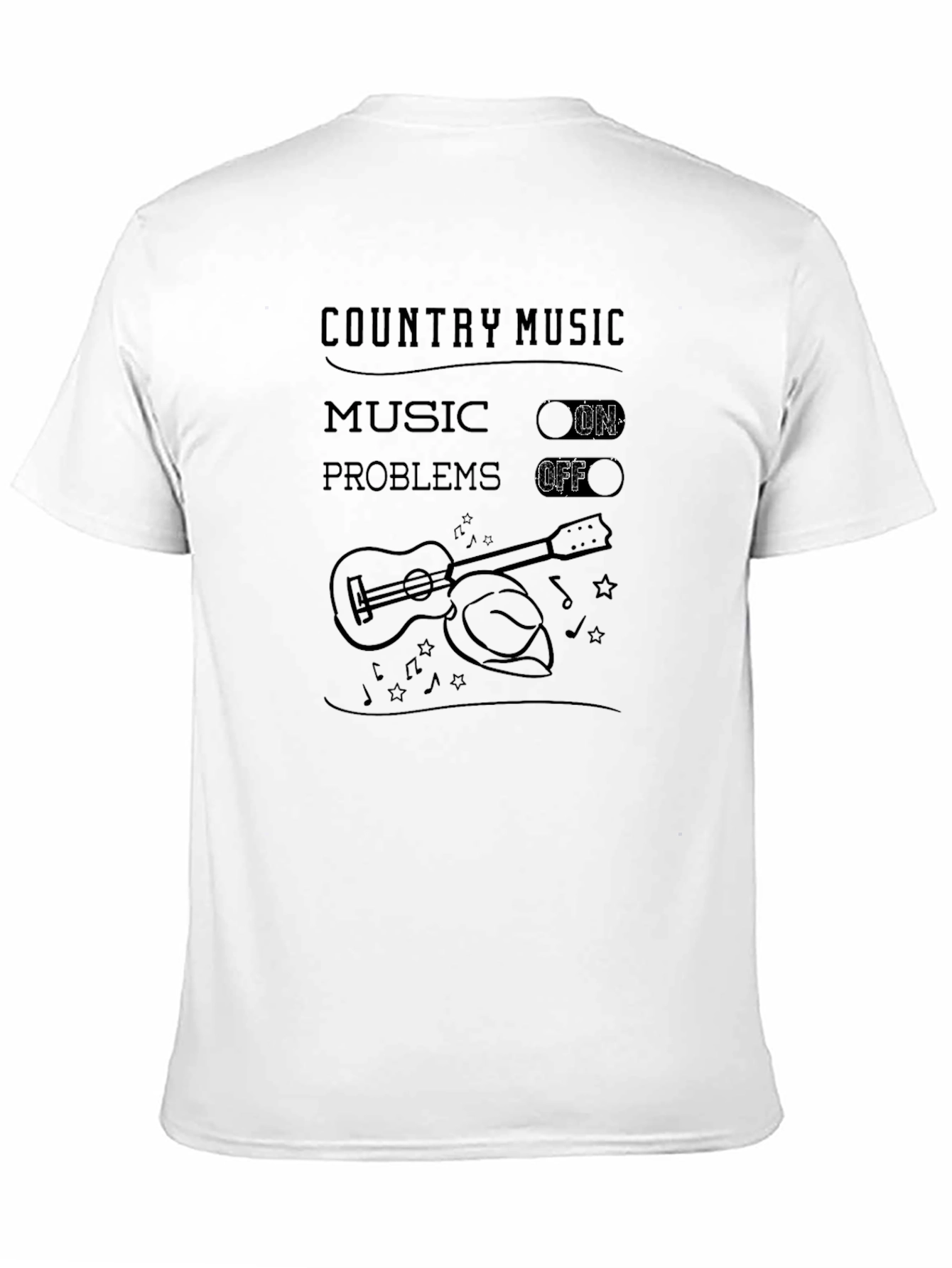 Country Music Problems Off T-Shirt