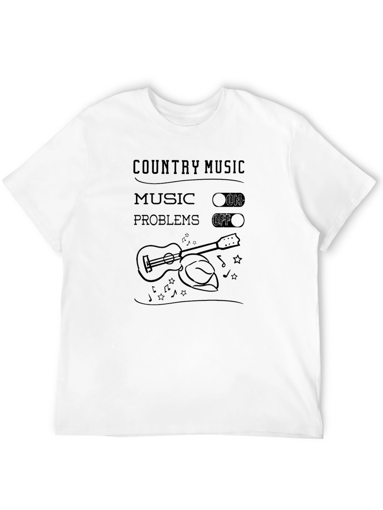 Country Music Problems Off T-Shirt