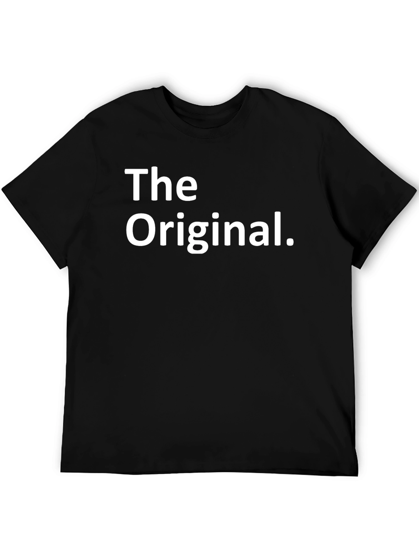 The Original Graphic Tee - Black Cotton T-Shirt