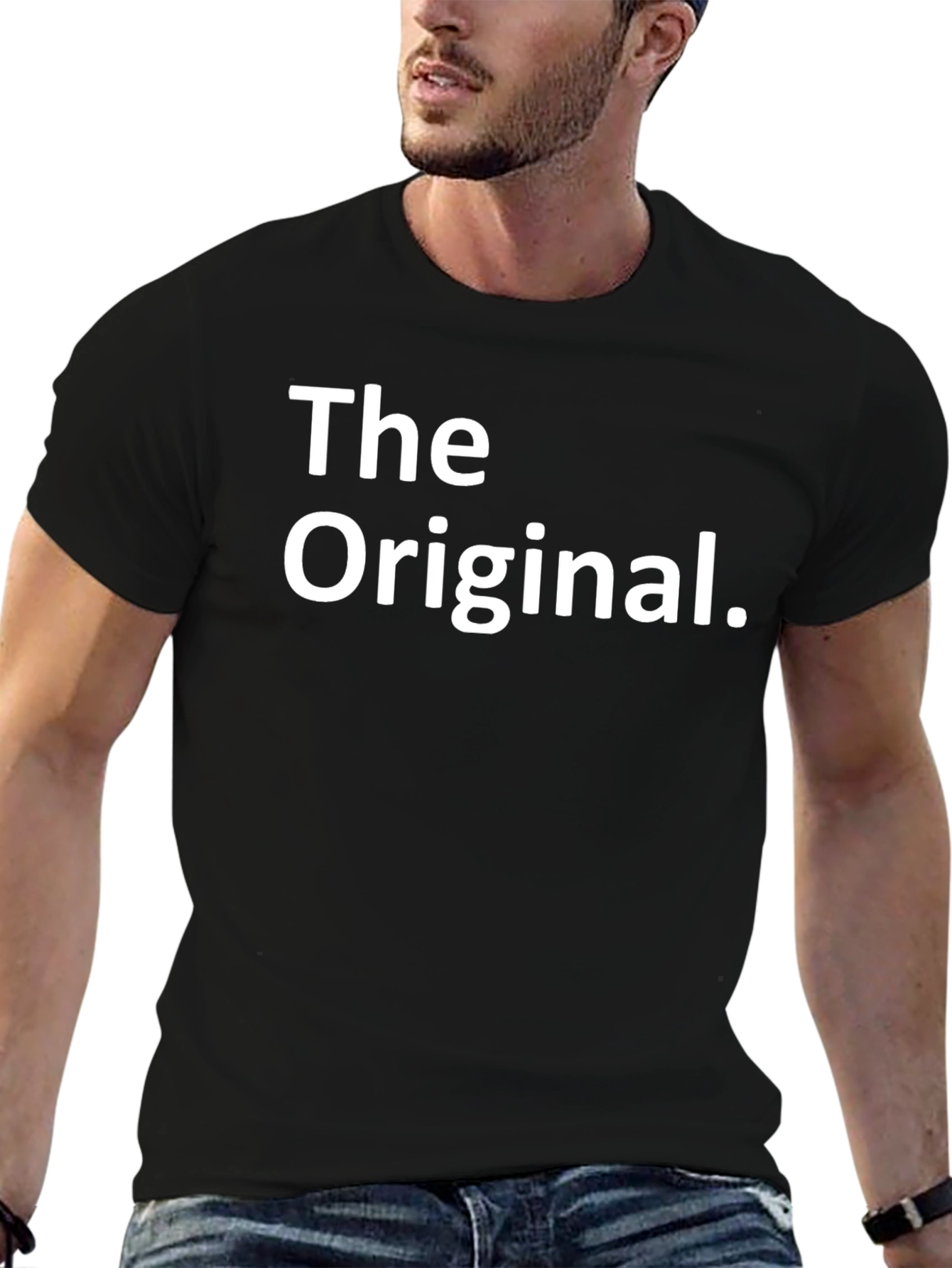 The Original Graphic Tee - Black Cotton T-Shirt